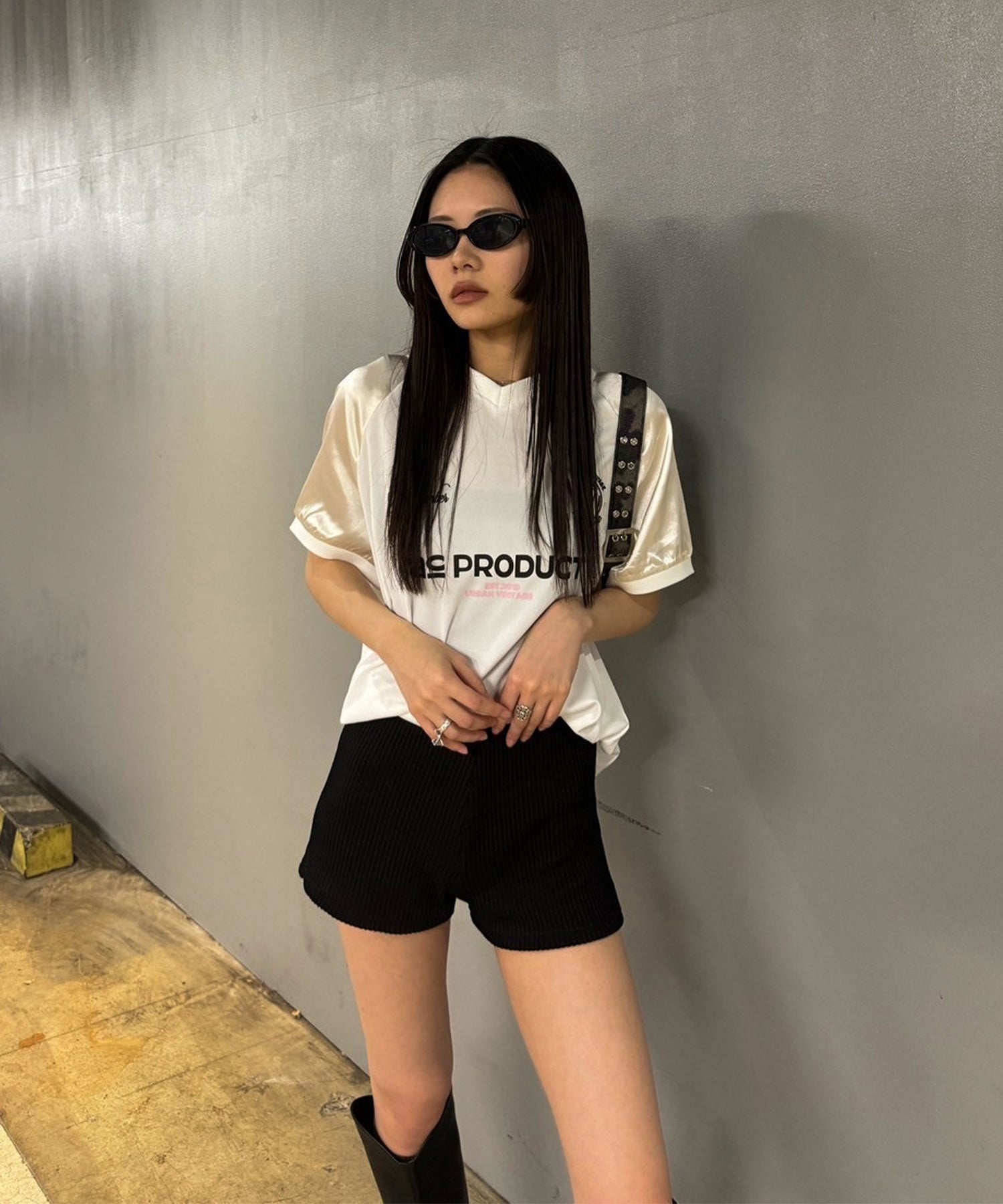 STAFF:163cm/COLOR:BLACK/SIZE:F