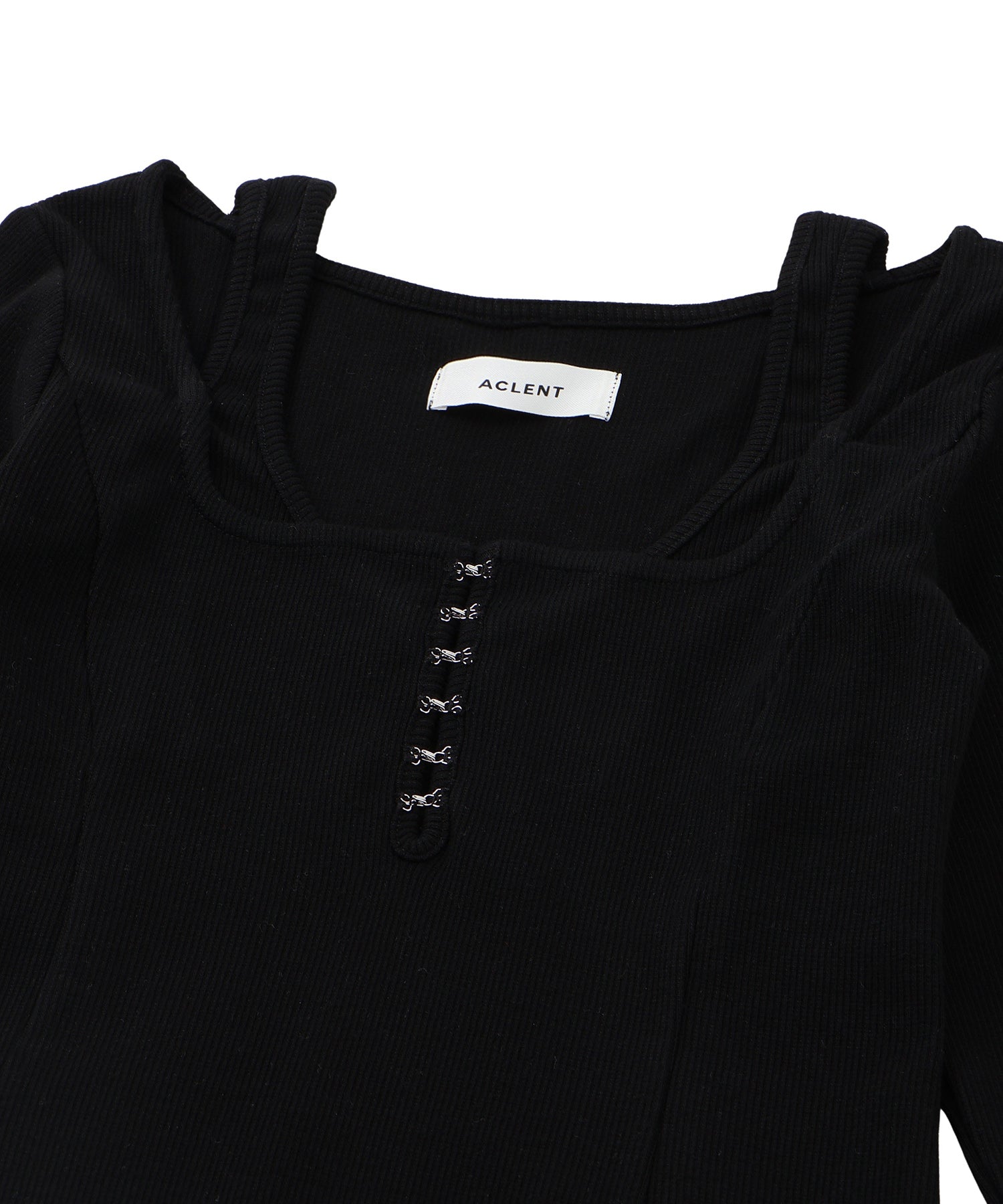 Front hook mini dress