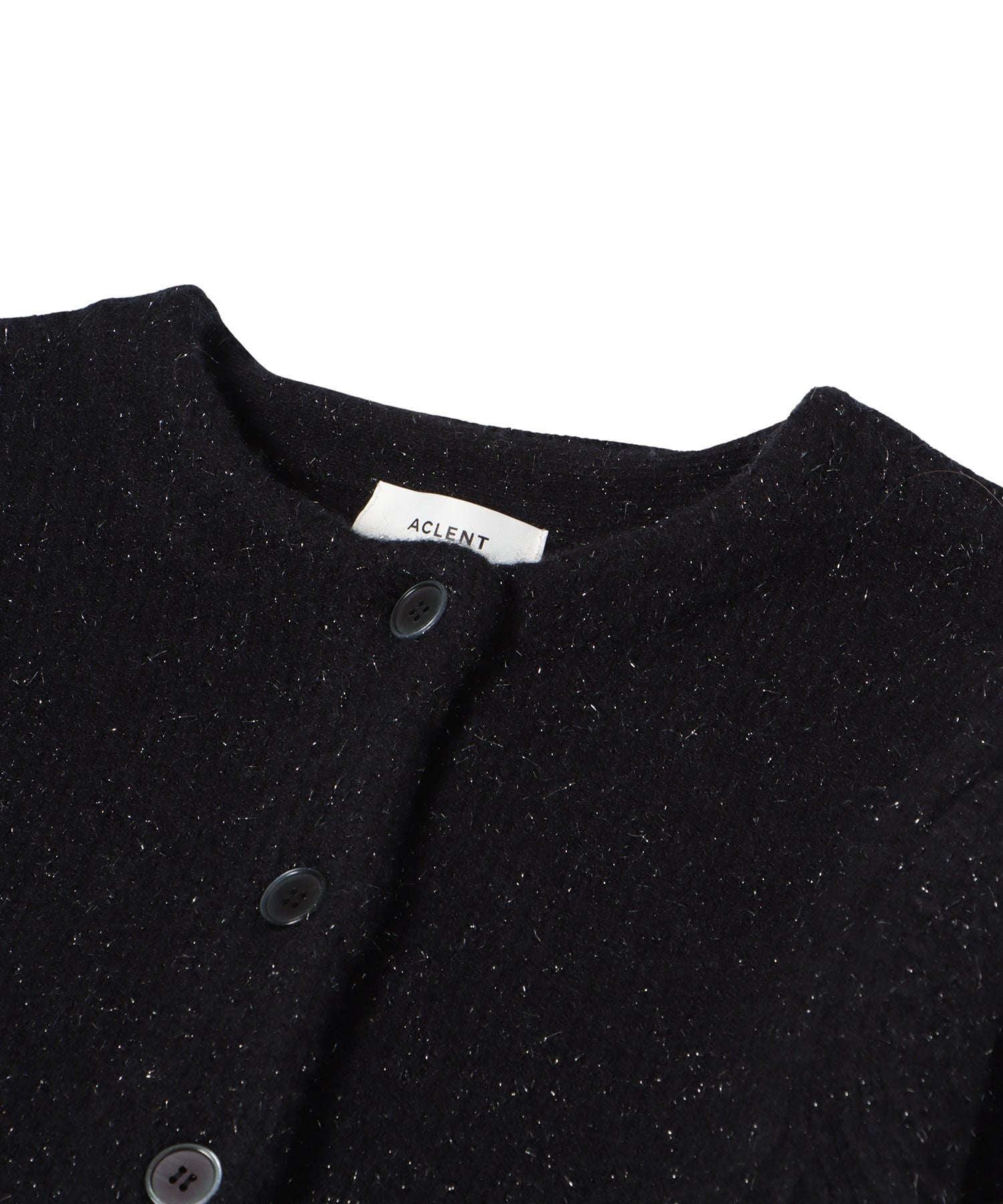 ラメニットカーディガン