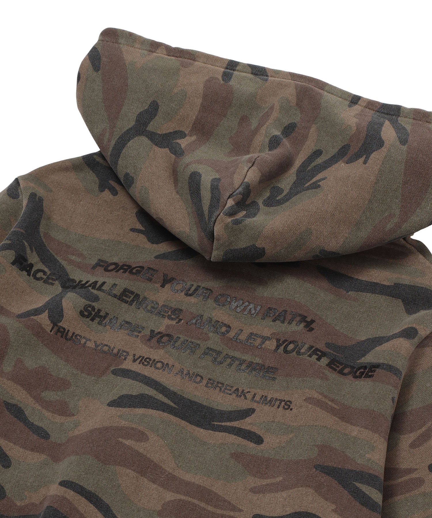 コンパクトカモフラパーカー