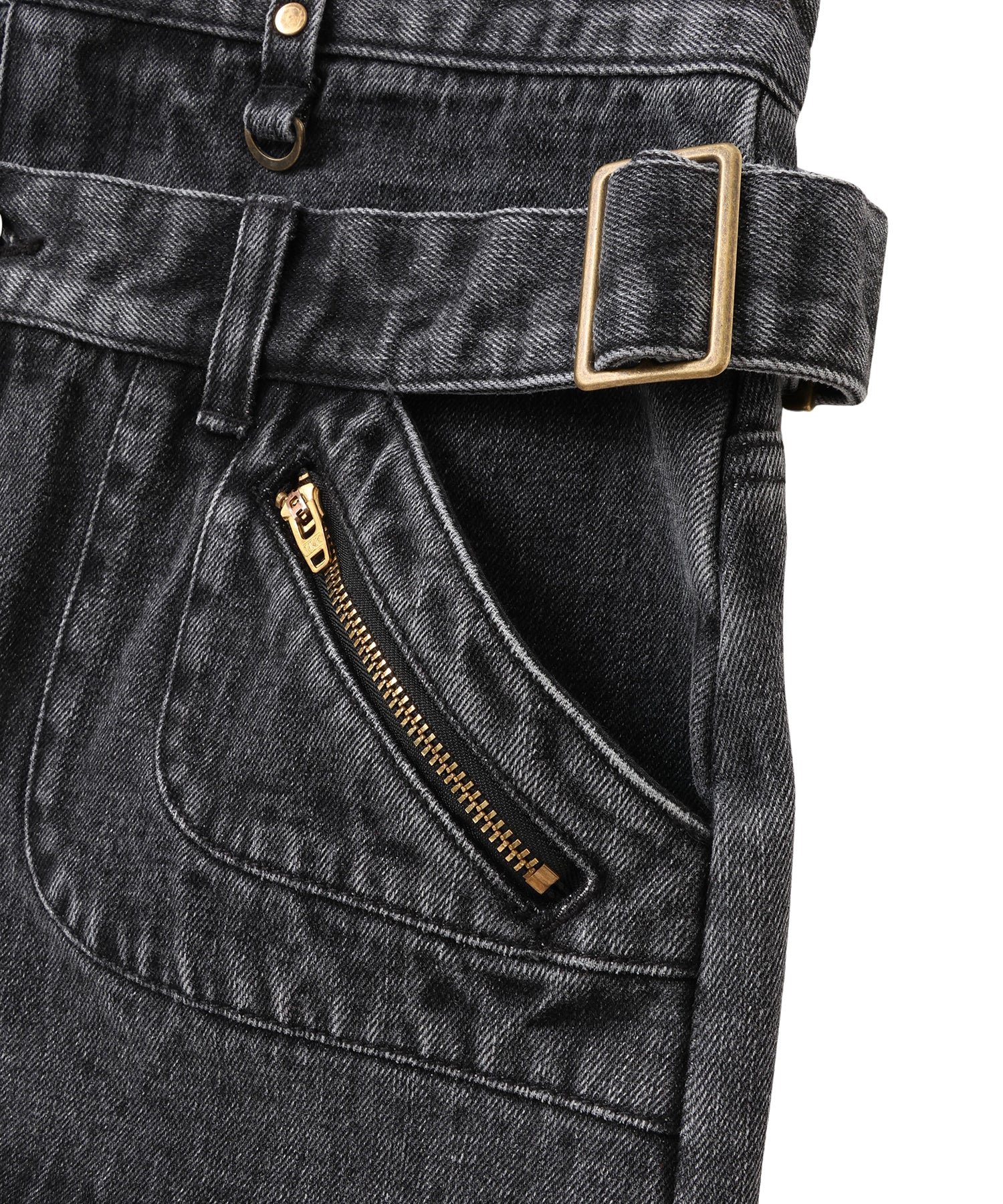 Double-Waist Mini Skirt