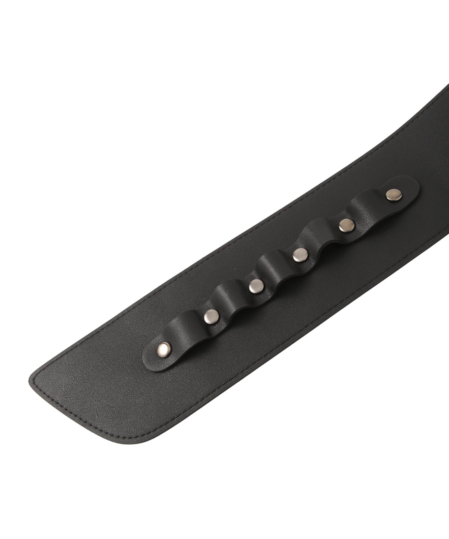 フェイクレザーサッシュベルト