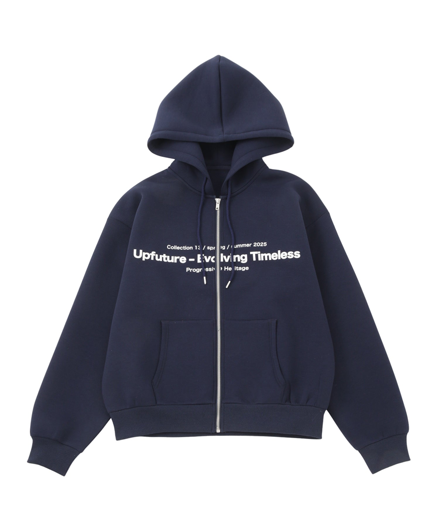 オーバーサイズロゴジップフーディ