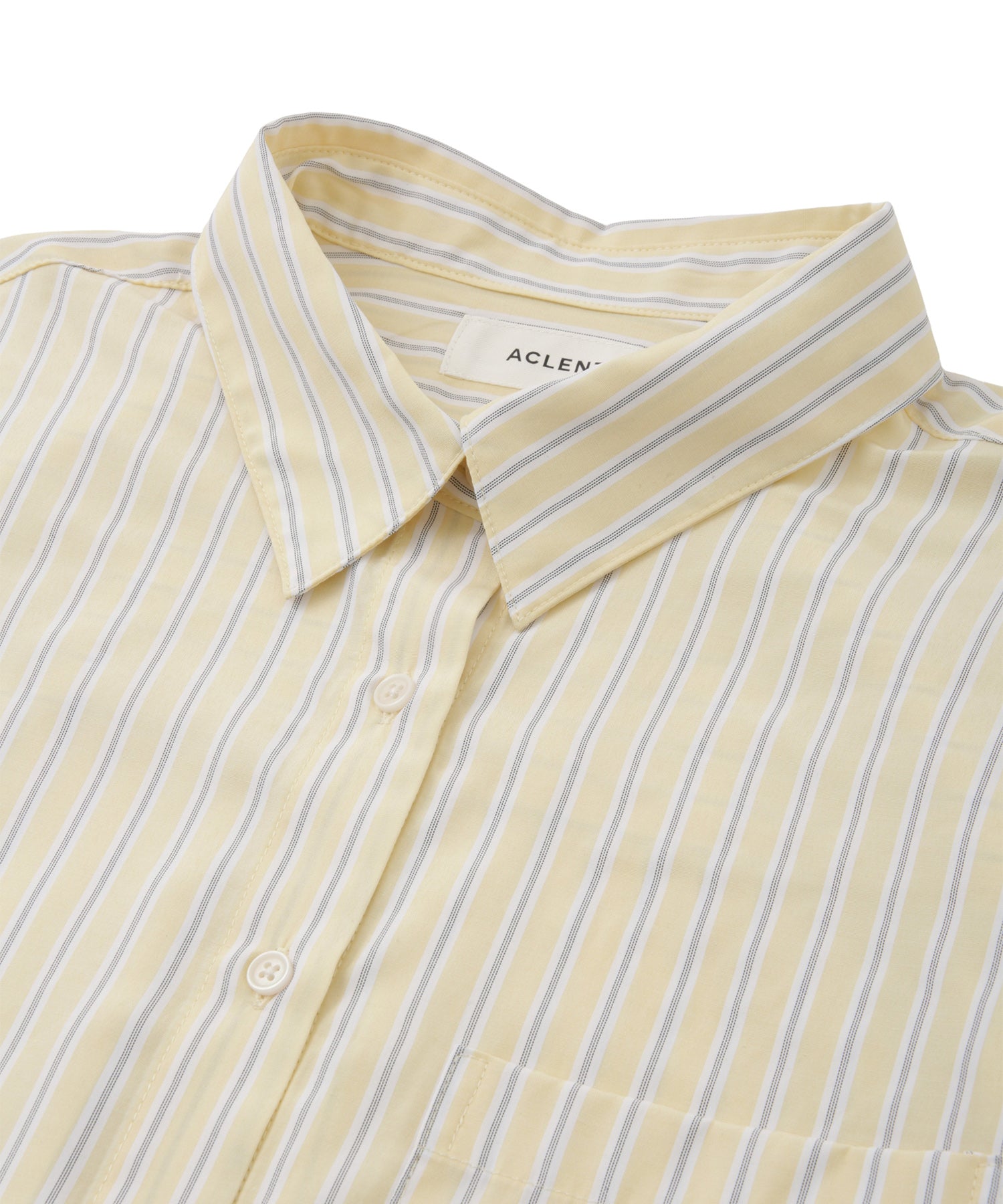 ストライプベーシックオーバーシャツ