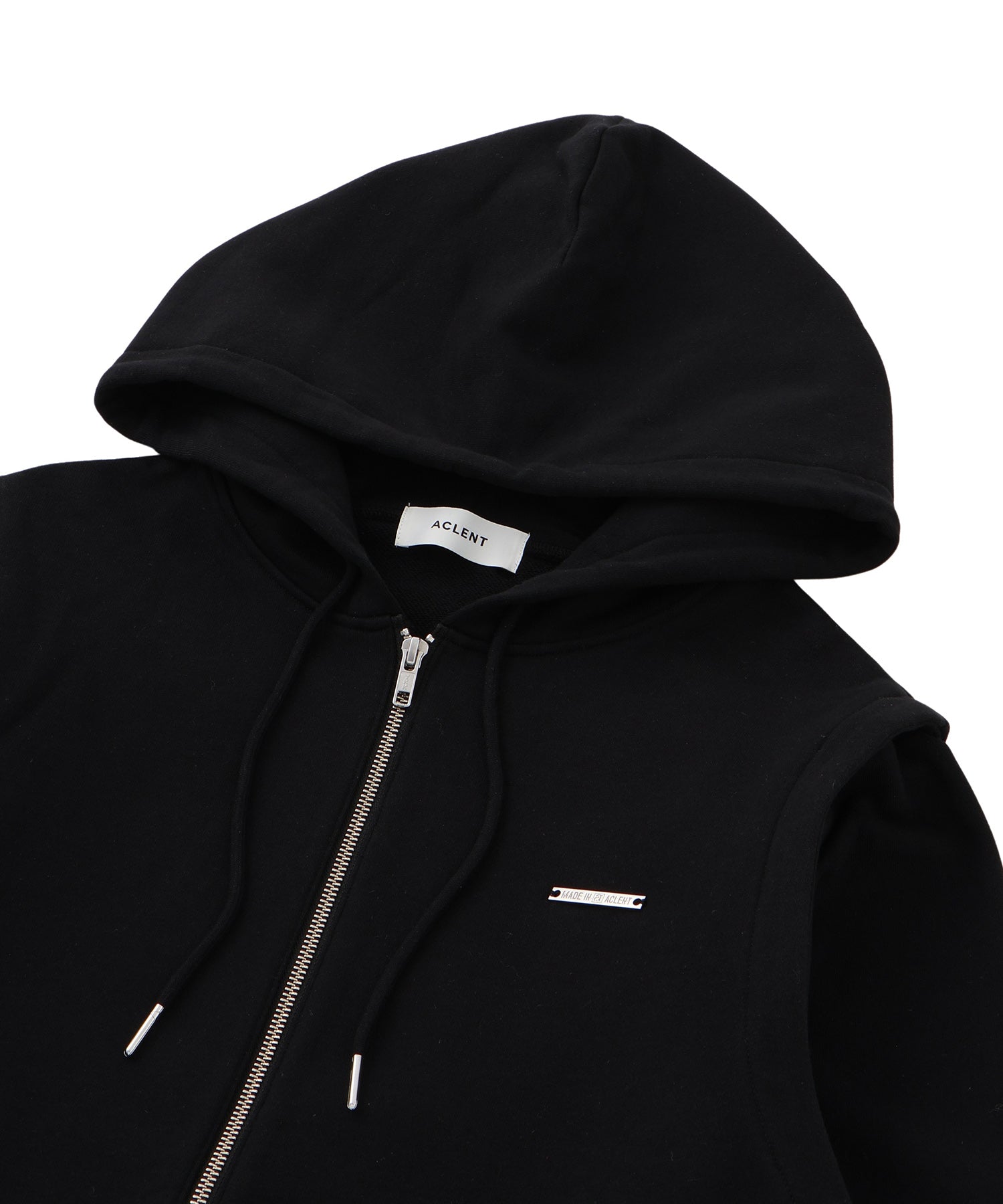 2wayオーバージップフーディー