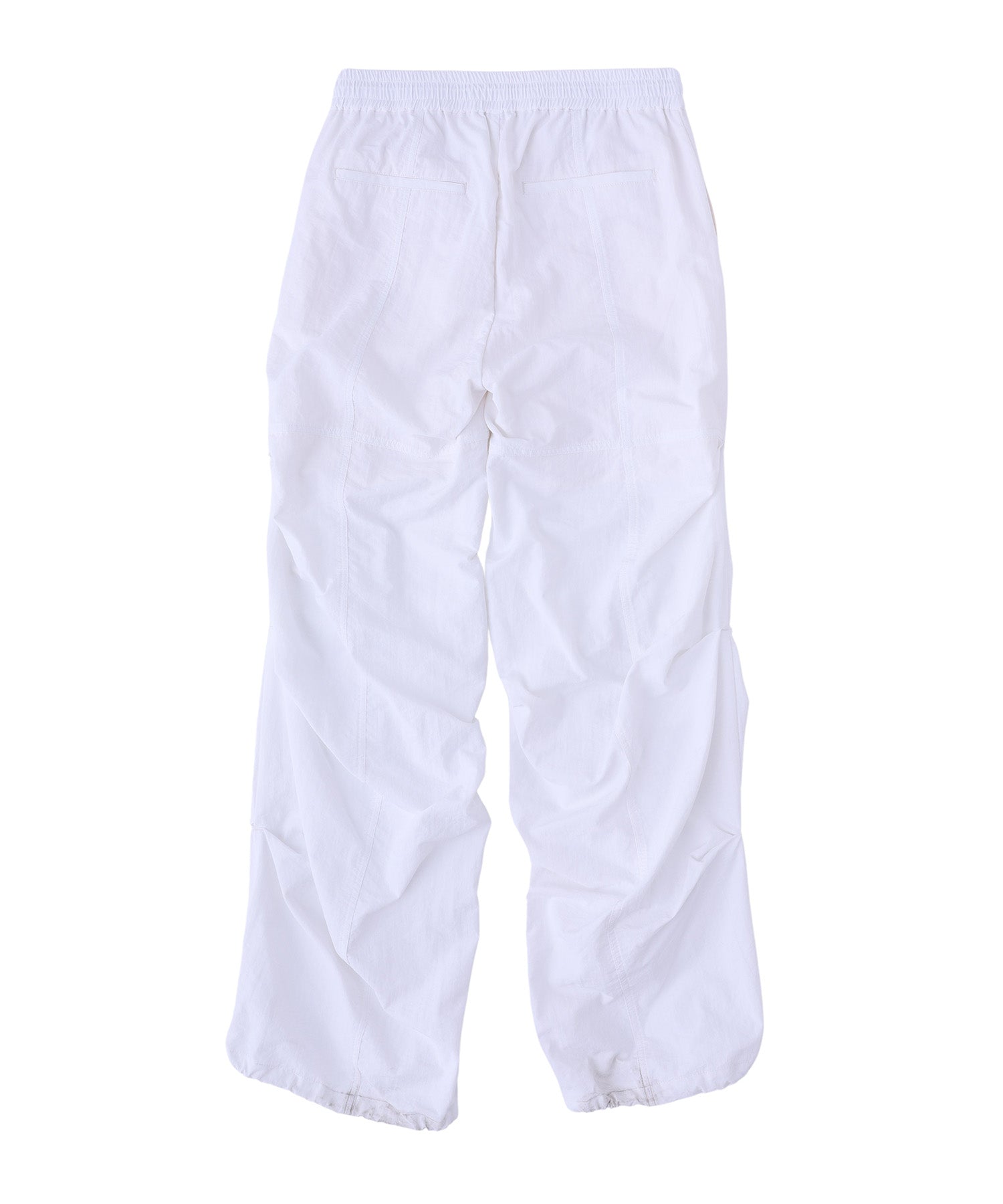 ナイロンタックワイドパンツ