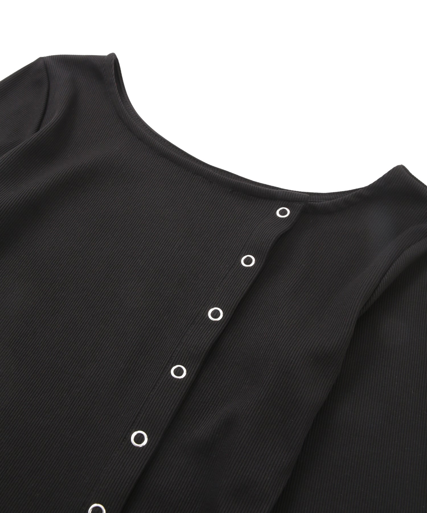 スナップボタンリブロンT