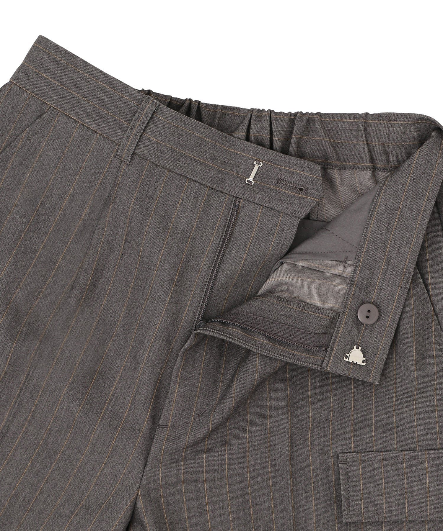 カーゴポケットストライプハーフパンツ