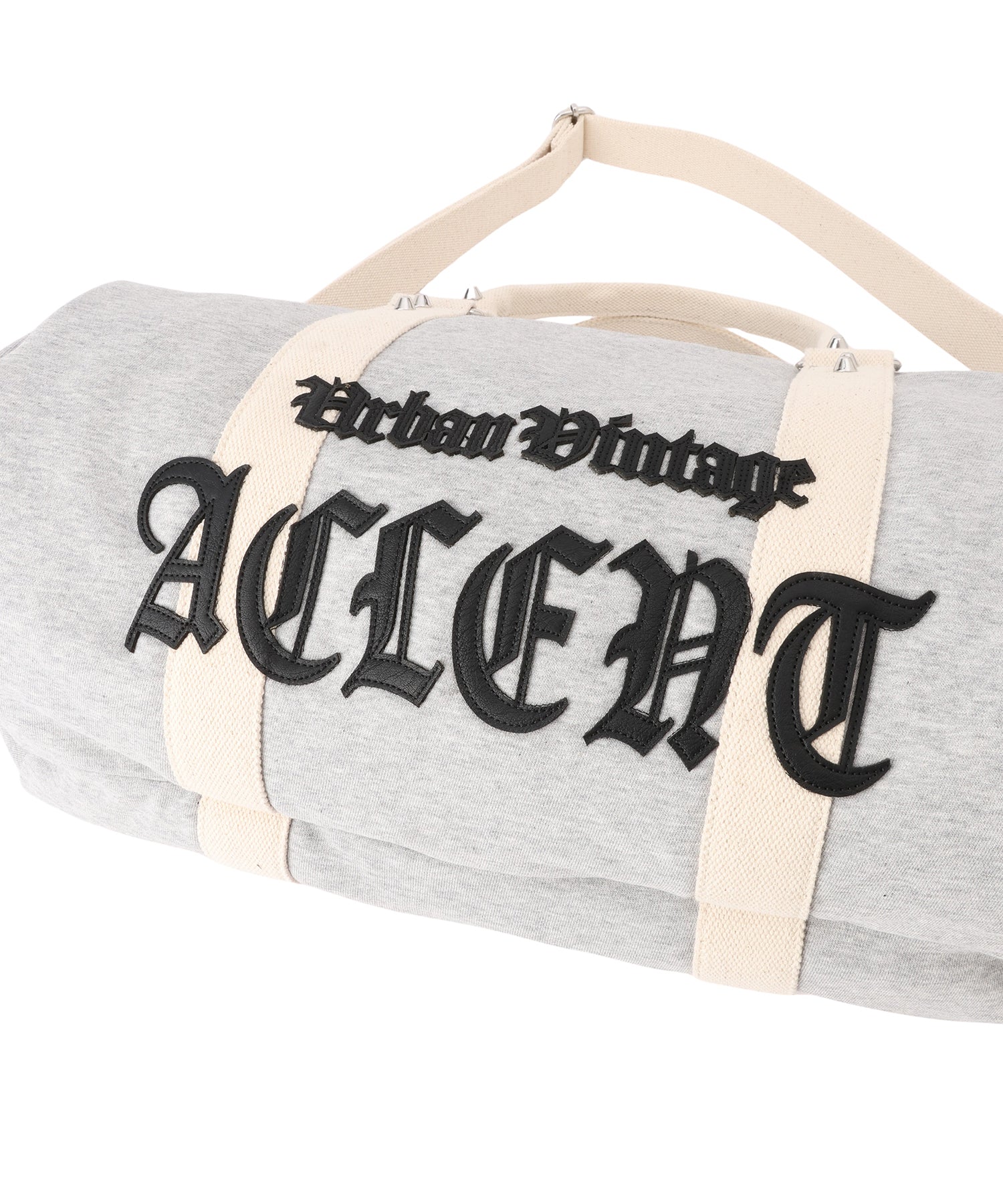 Leather Patch Sweat Bag