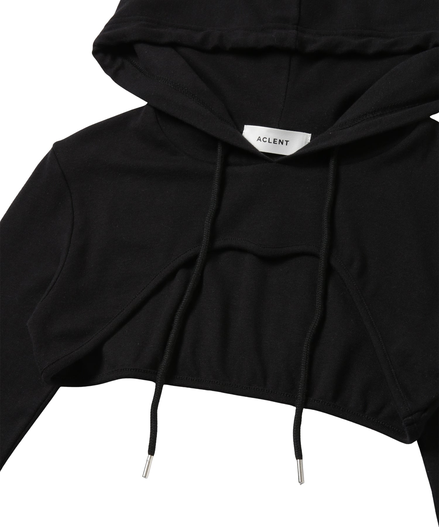 Lip-Layered Hooded Top