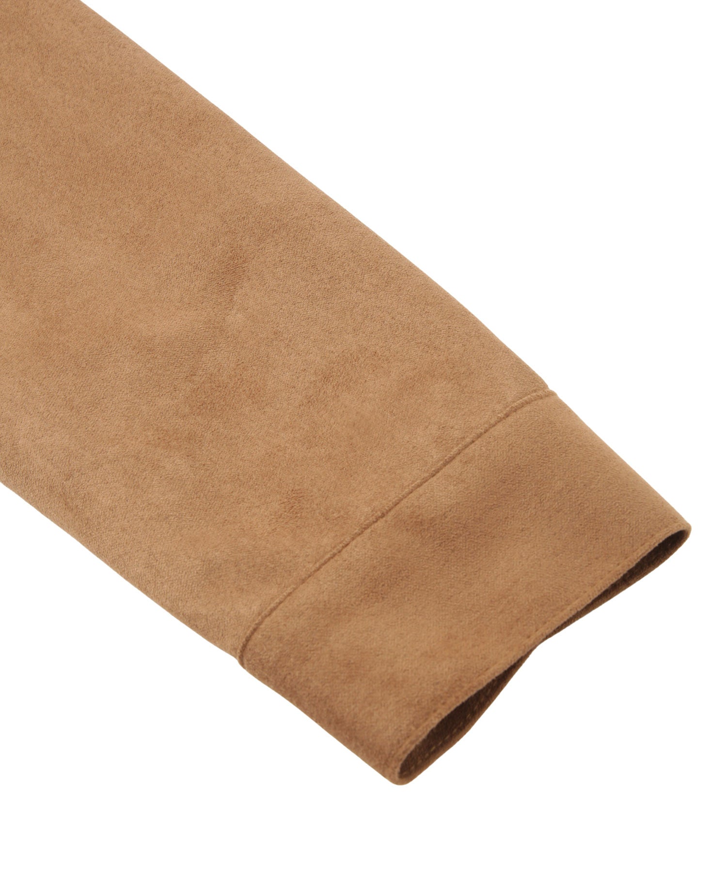 エンボスロゴスエードジャケット