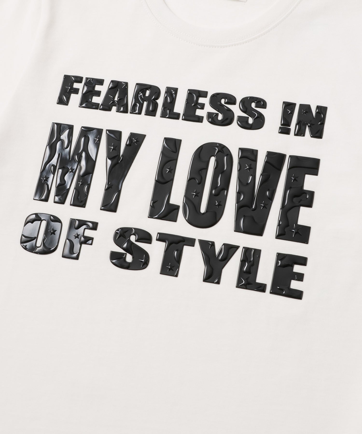 Raised Block Text Tee