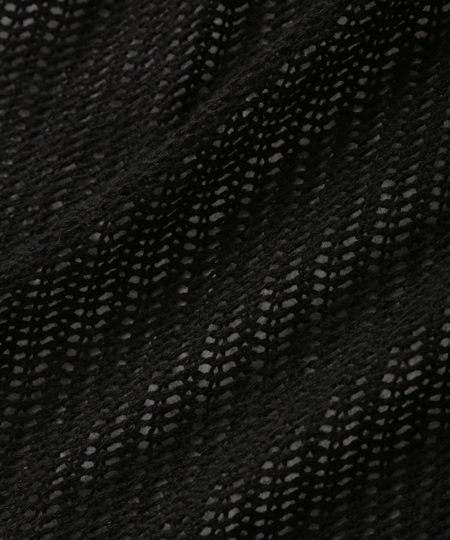 Mesh Slit Long Skirt