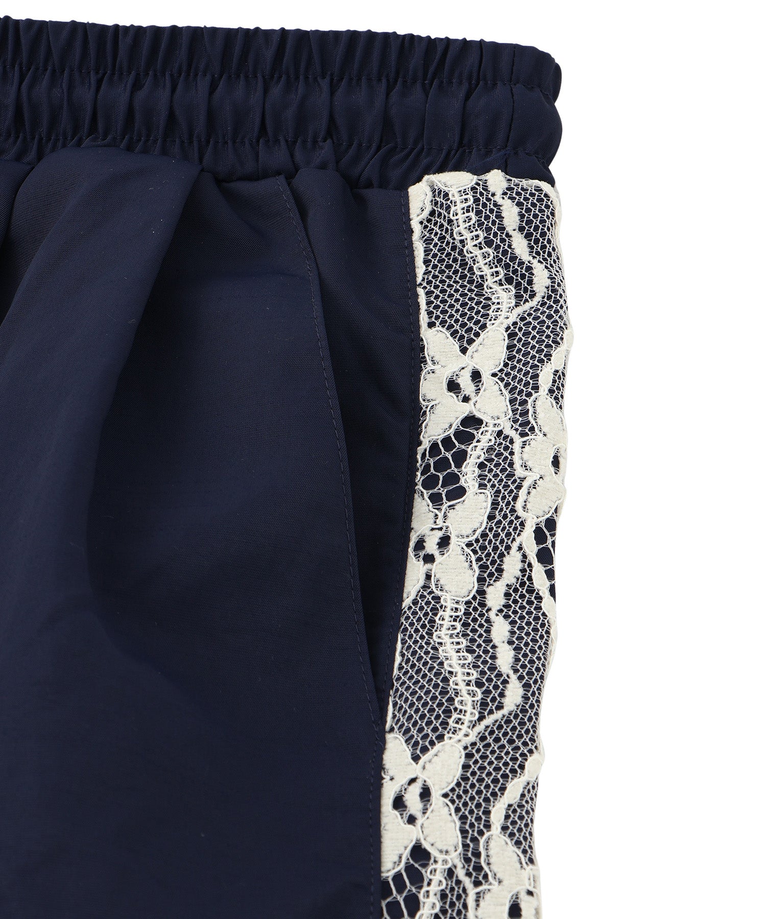 サイドレースナイロンジャージパンツ