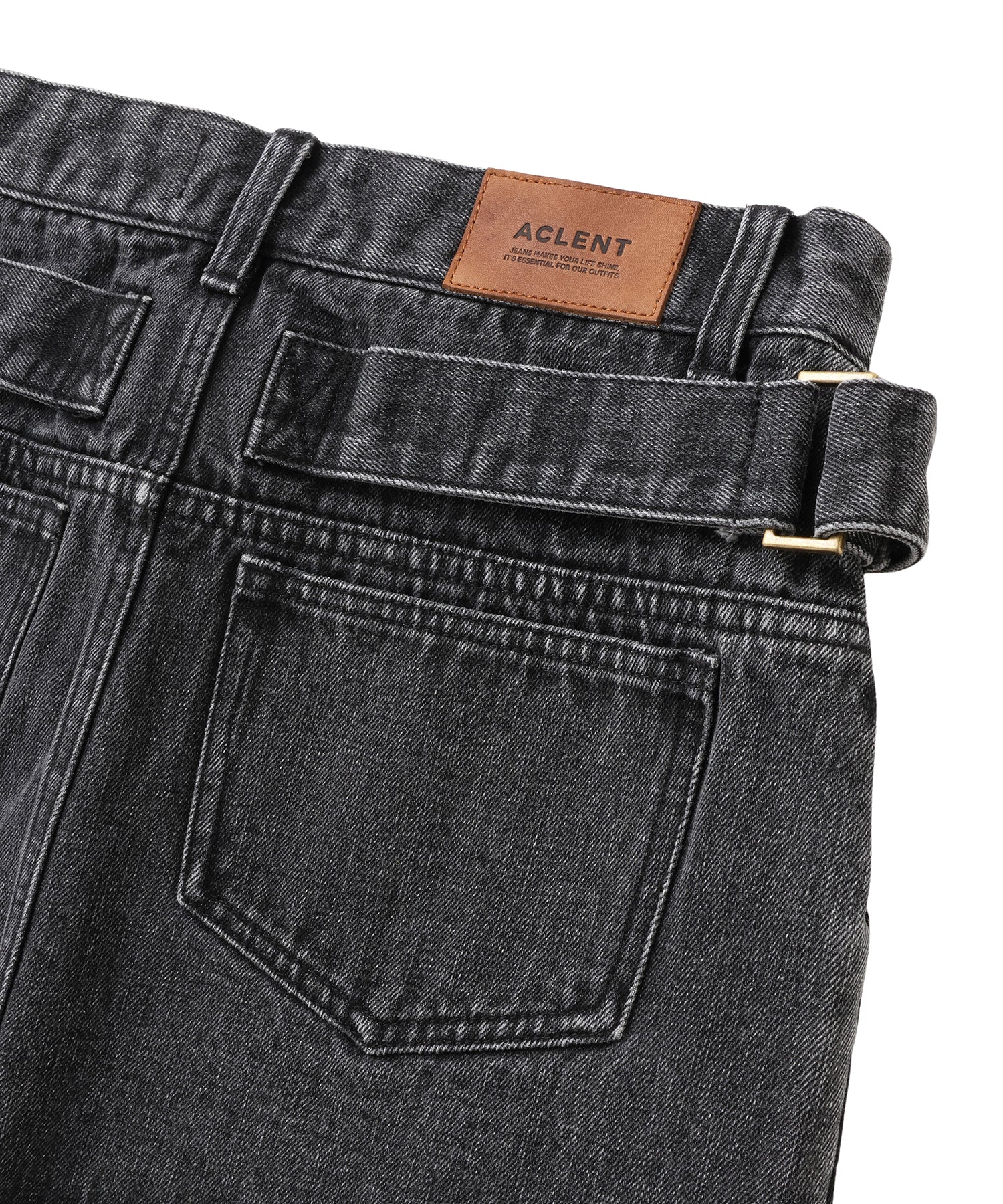 Double-Waist Mini Skirt