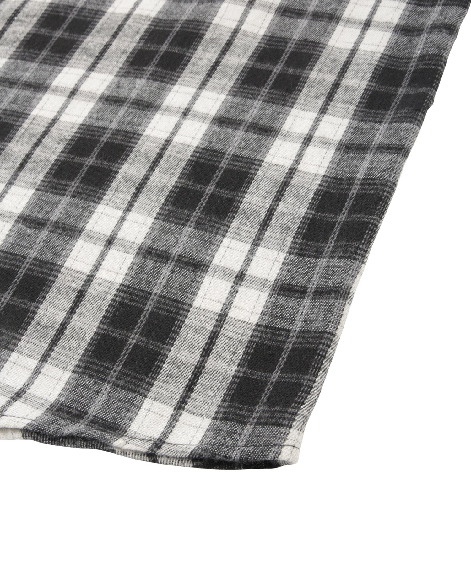 ヴィンテージフードチェックシャツ