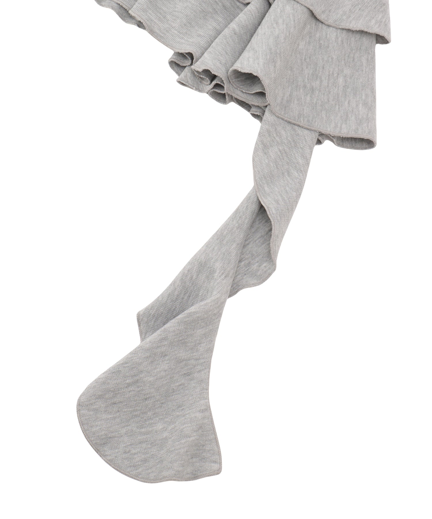 アシンメトリーフリルミニスカート