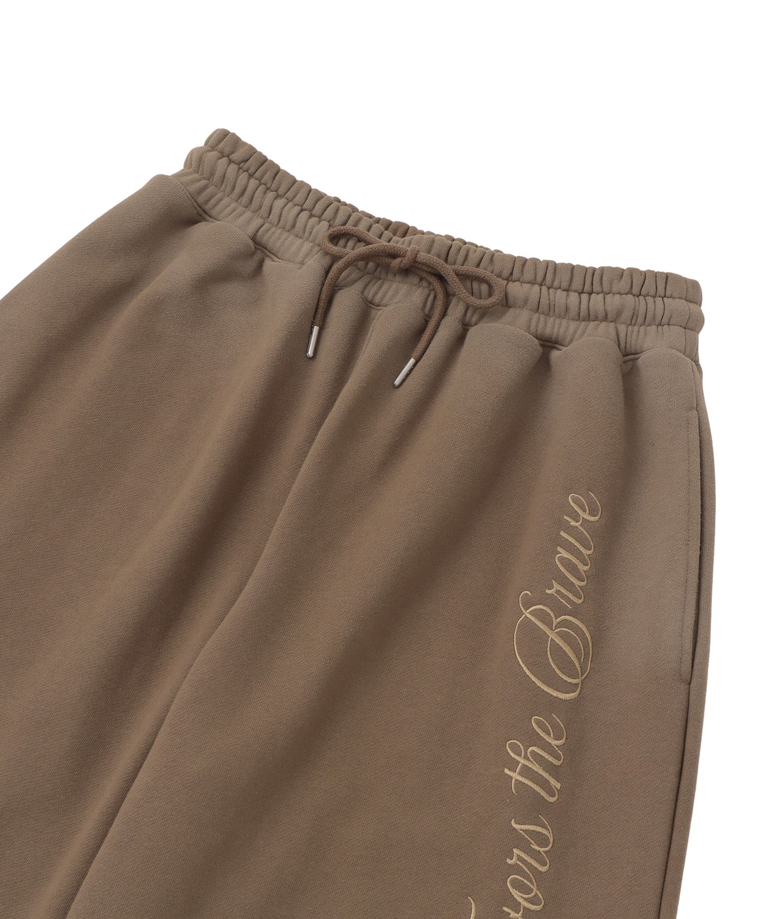 Gradation logo sweatpants