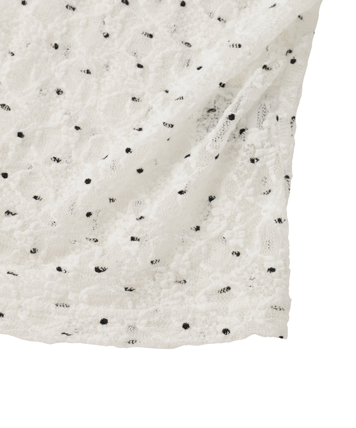 Printed Lace Compact Tee