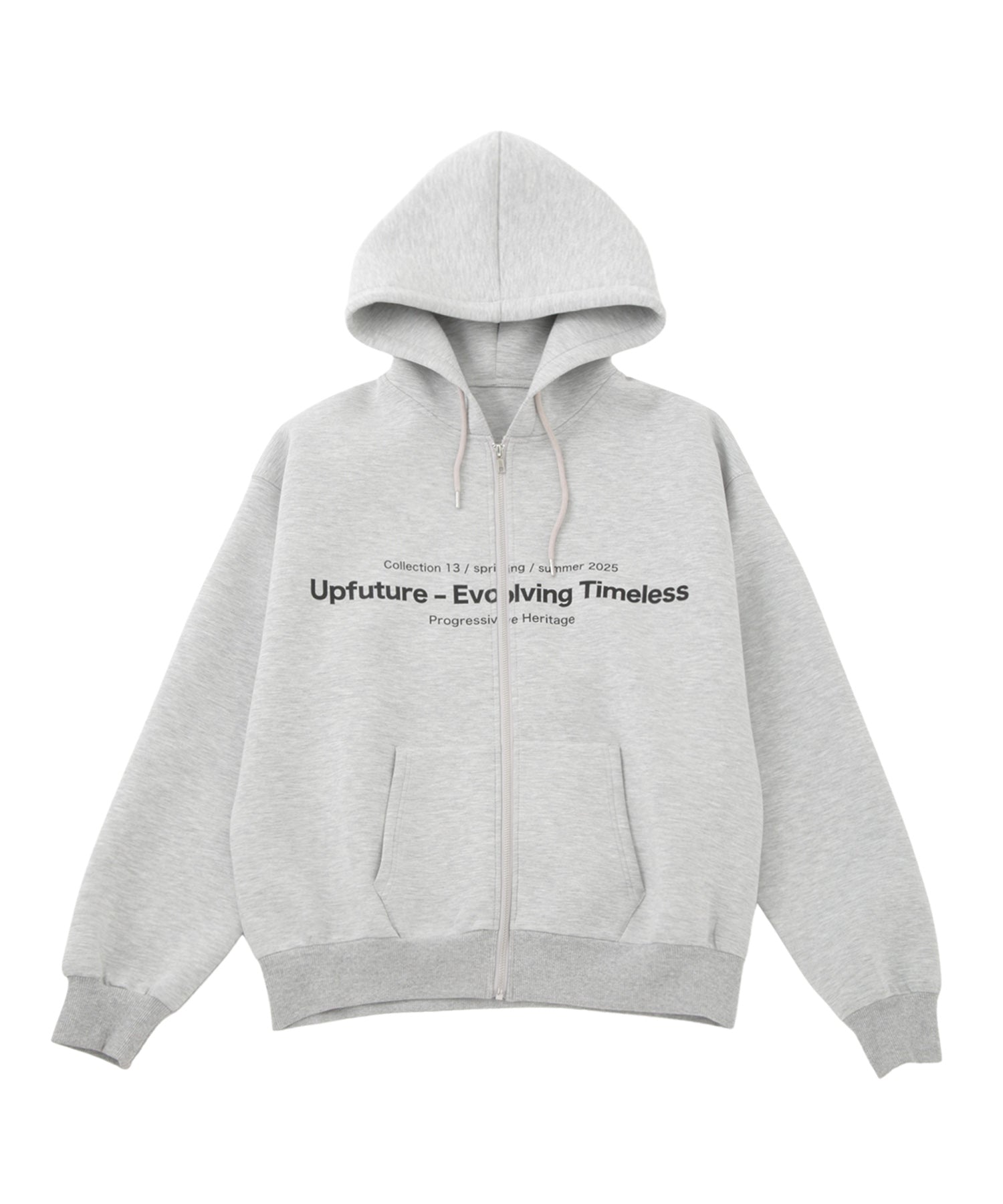 オーバーサイズロゴジップフーディ