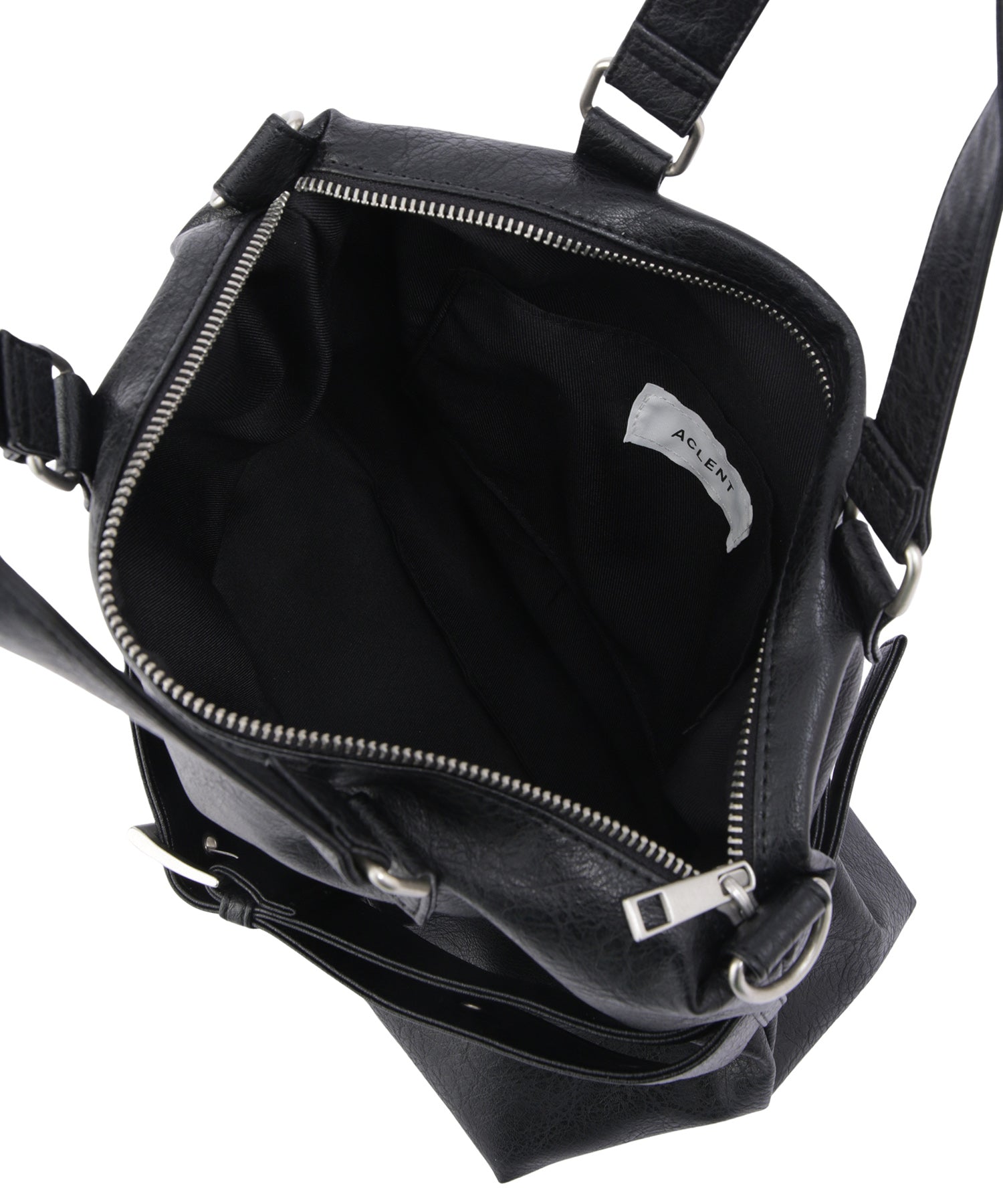 ベルトディティールワンハンドルショルダーバッグ