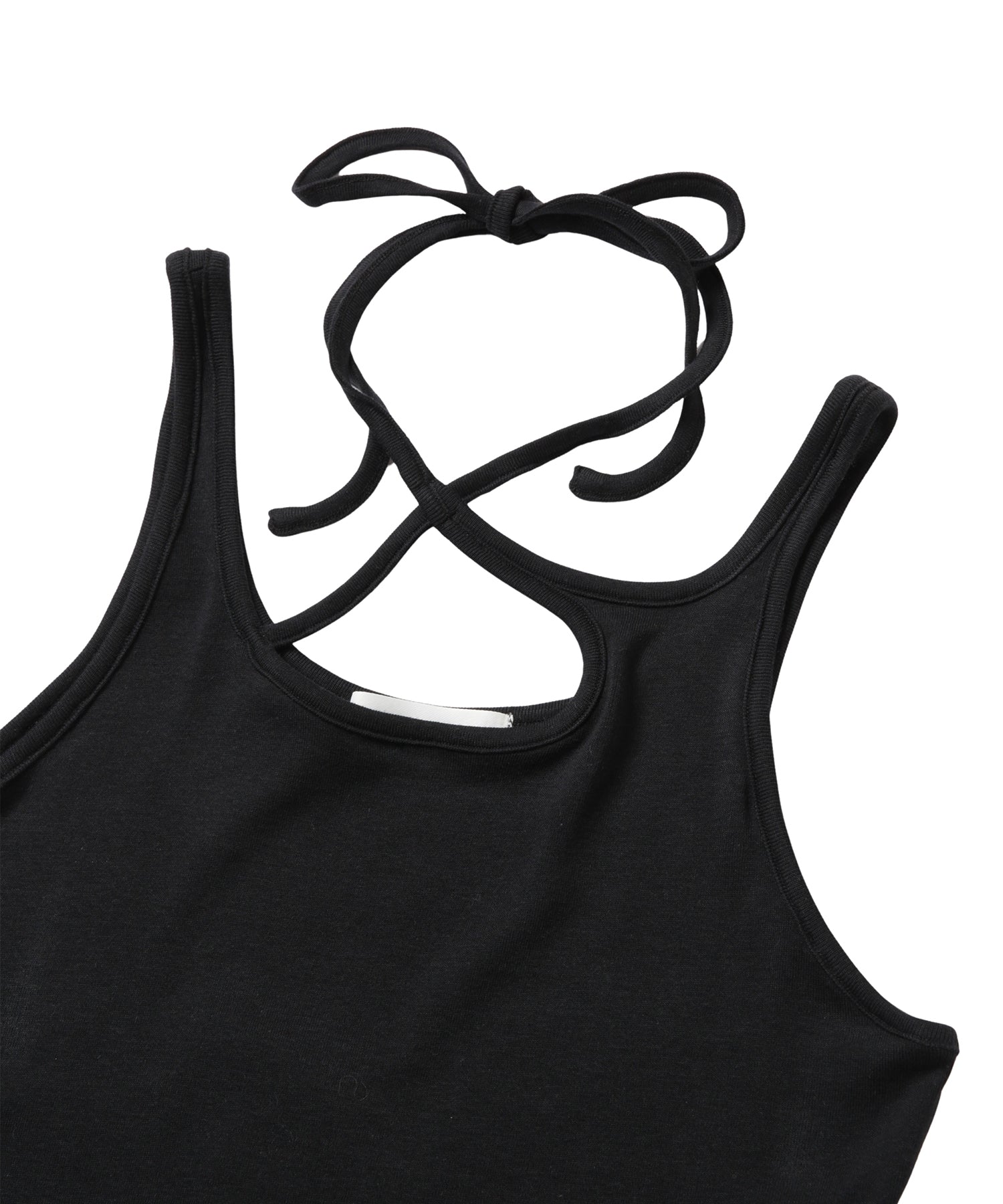 Halter Inner Cardigan Set