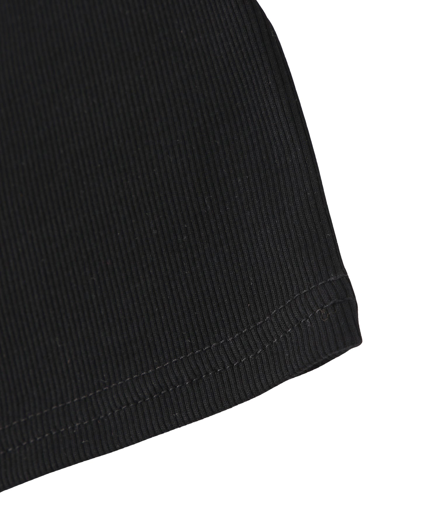 ワンショルダーカットリブロンT