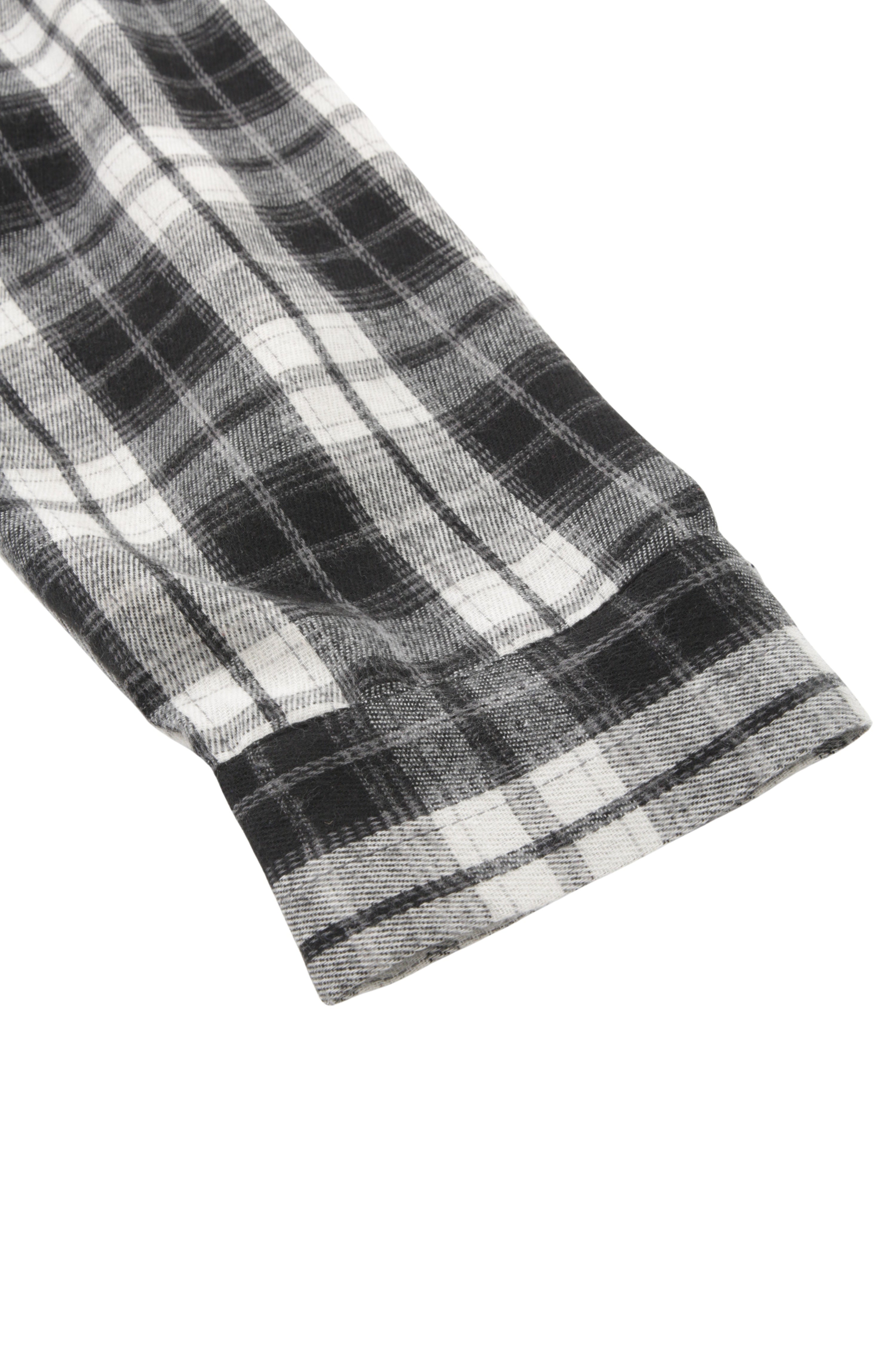 ヴィンテージフードチェックシャツ