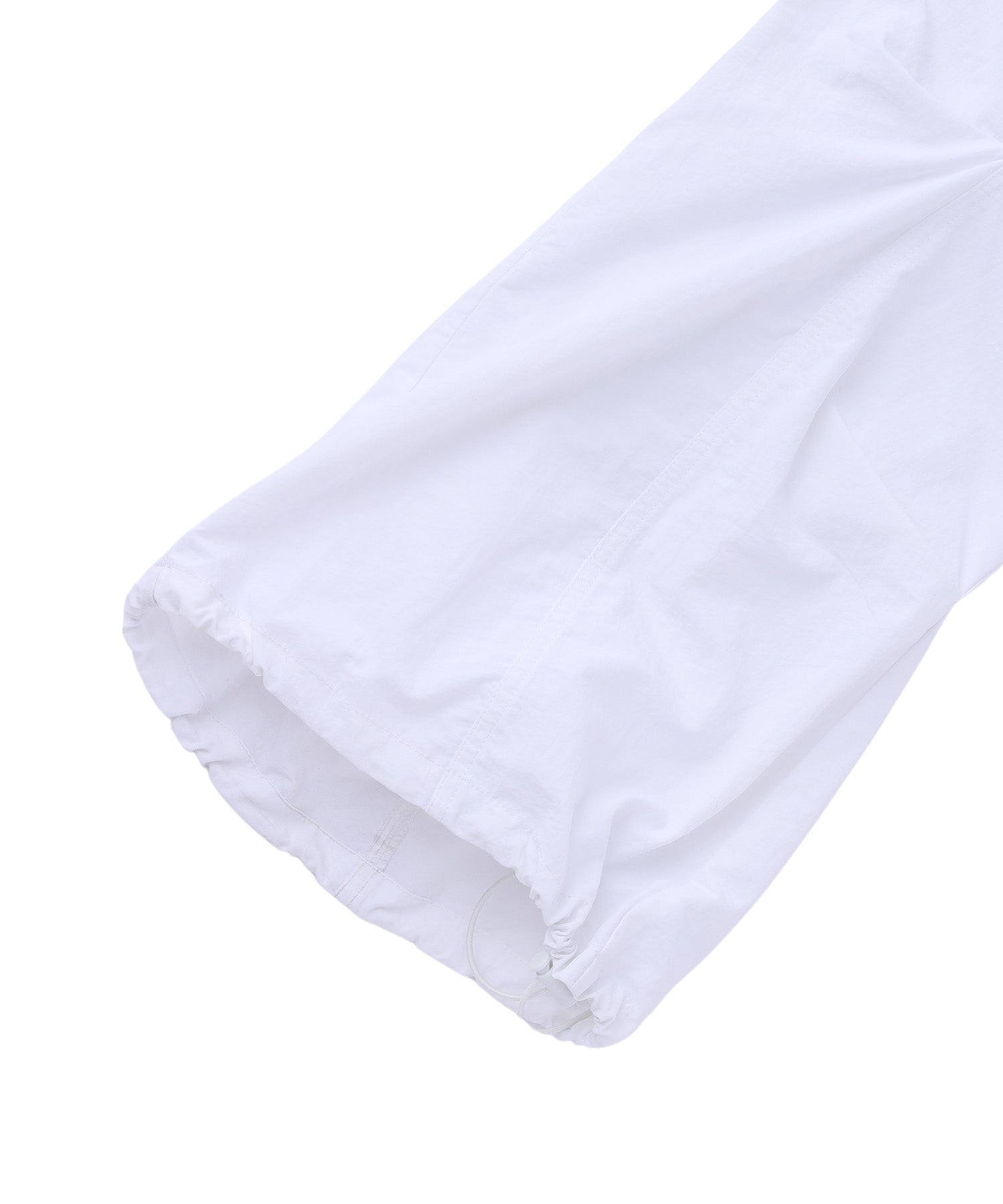 ナイロンタックワイドパンツ