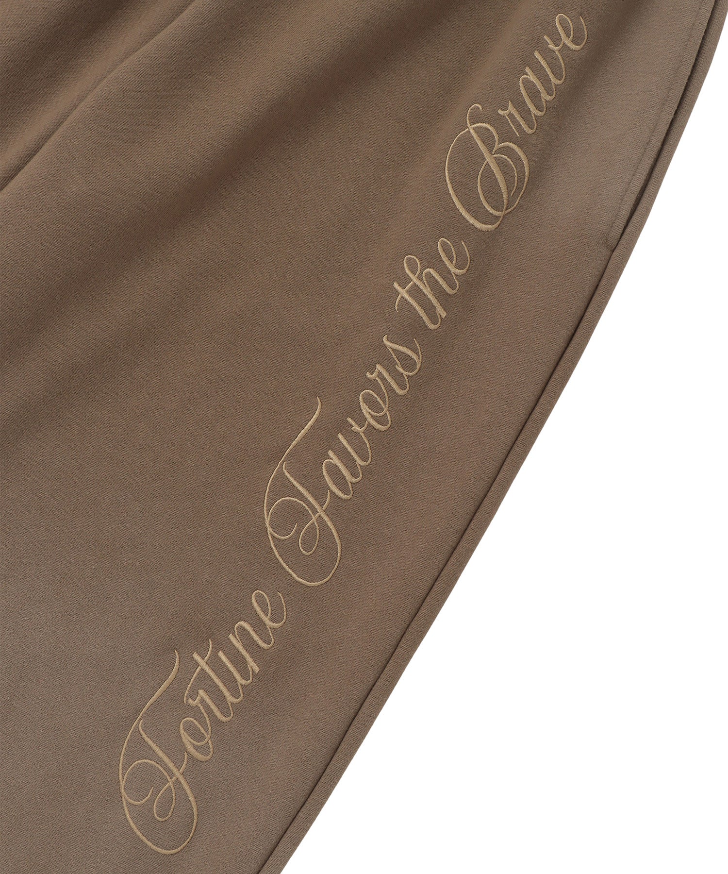 Gradation logo sweatpants