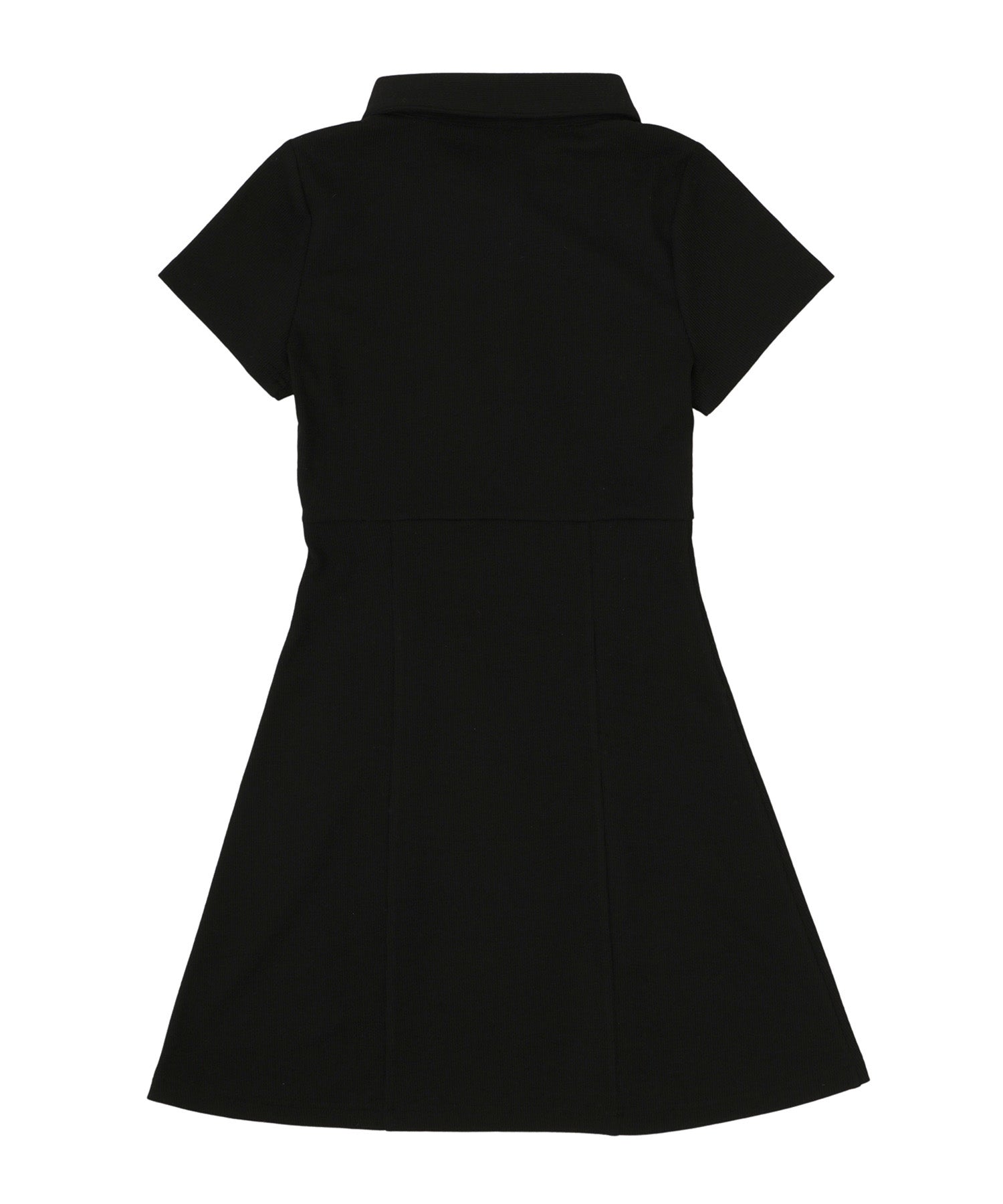 エンブロイダリーポロリブミニドレス