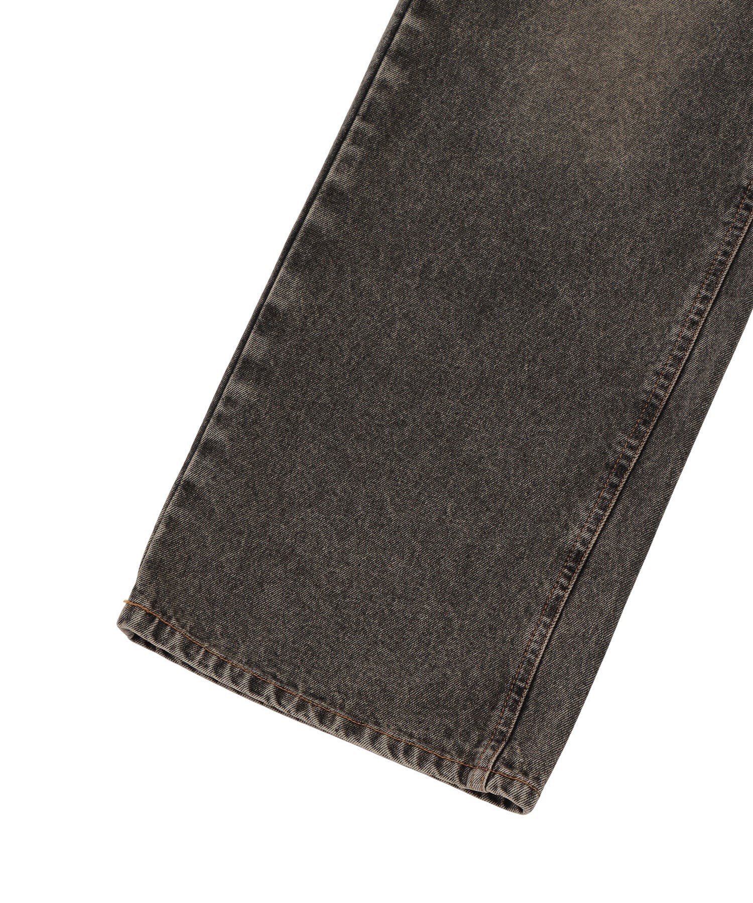 ヴィンテージジャストウエストストレートデニムパンツ