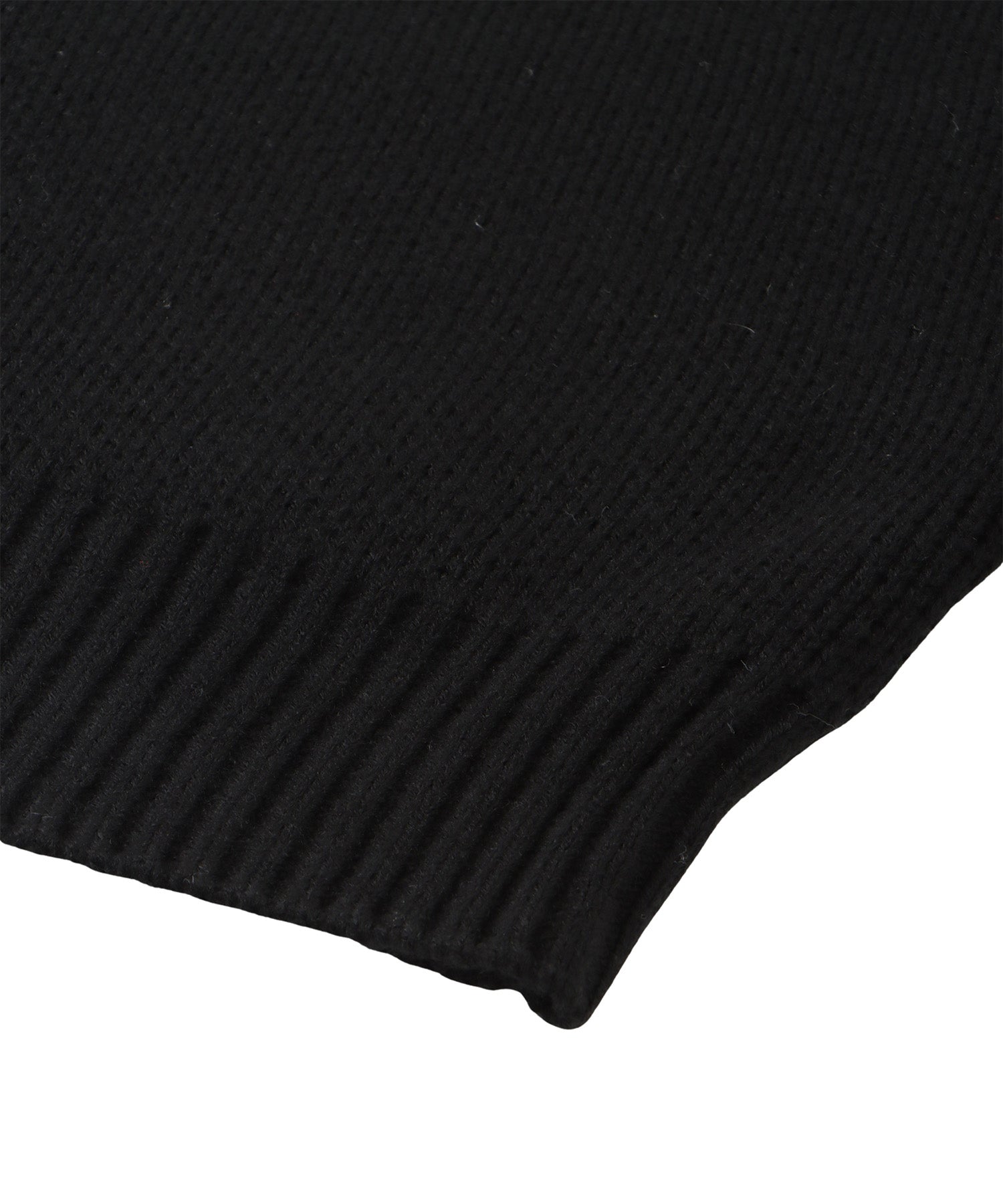 ルーズタートルジャガードニット