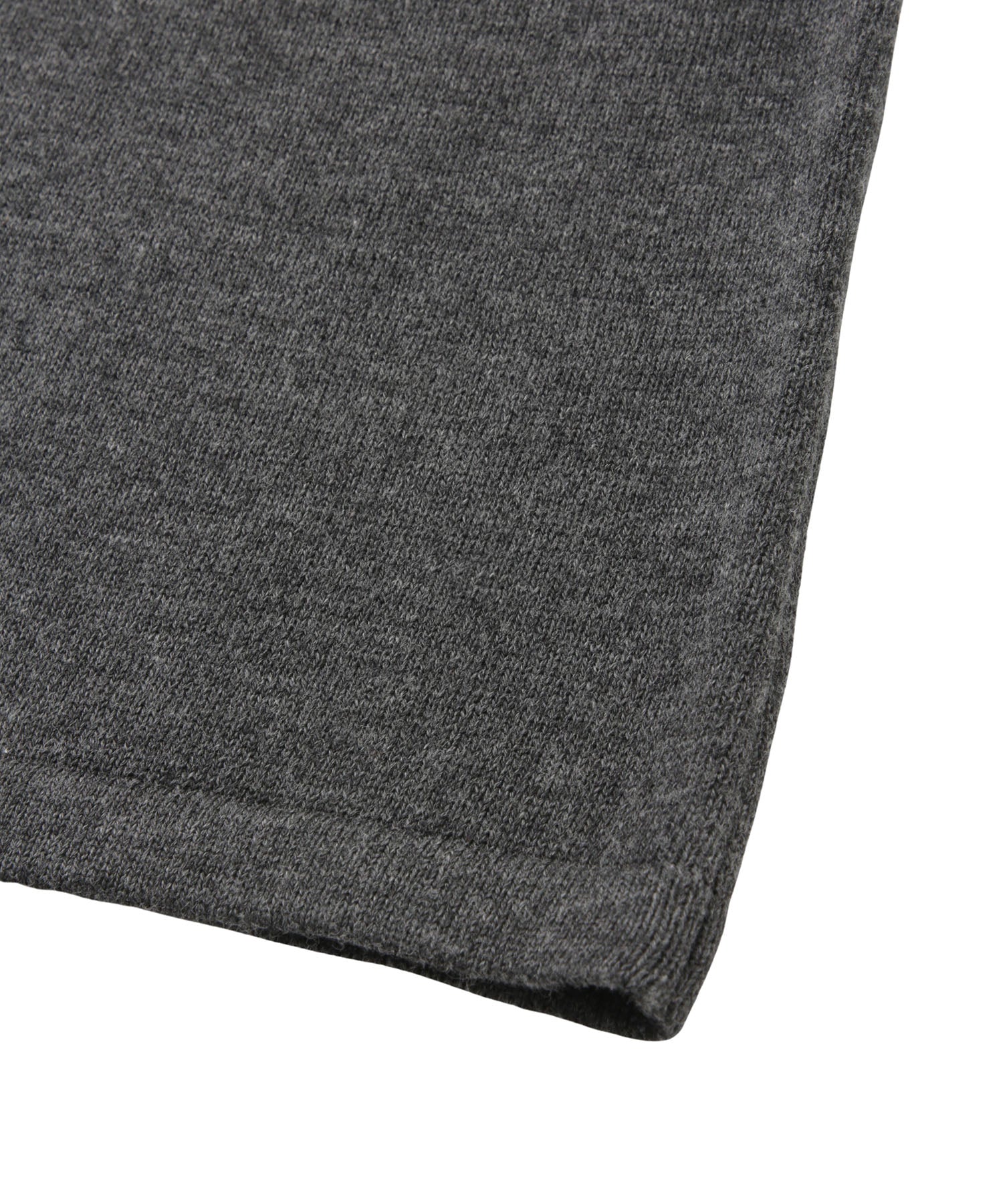 グラフィックプリントハーフスリーブニットトップ