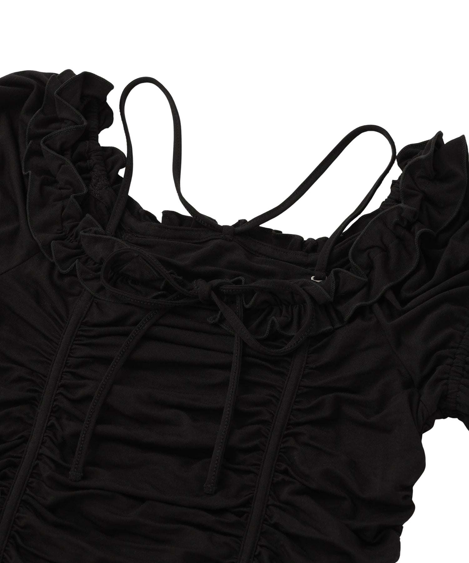 Shirring Ribbon Top