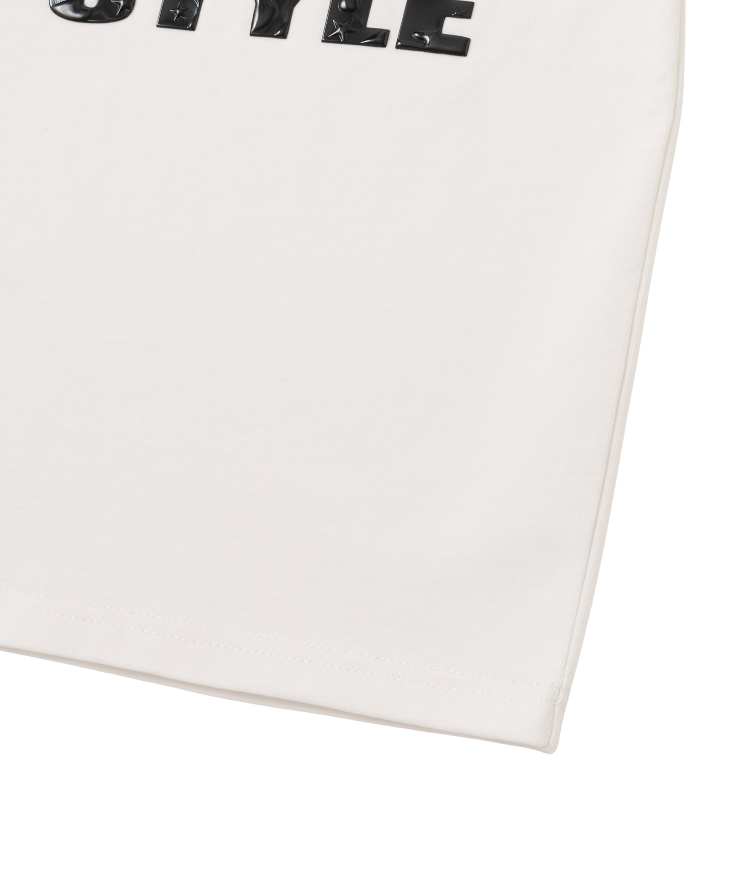 Raised Block Text Tee