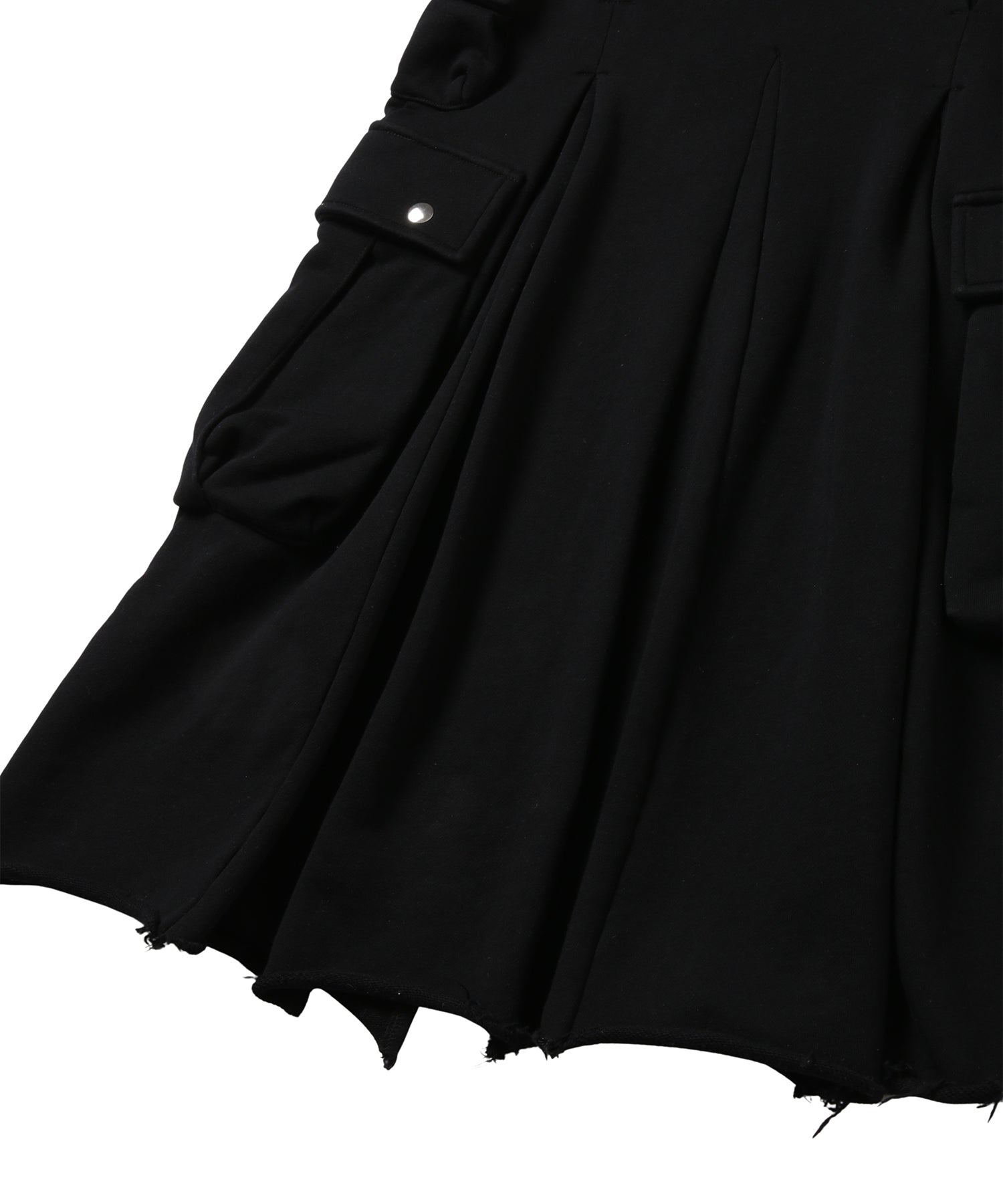 Patch Sweat Long Skirt