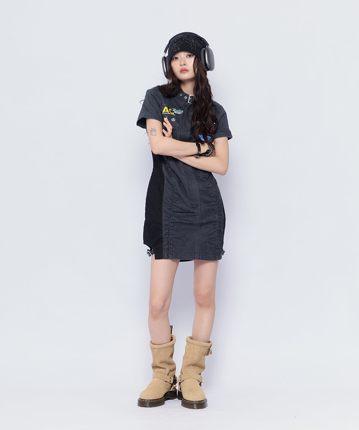 MODEL:160cm/COLOR:BLK/SIZE:F