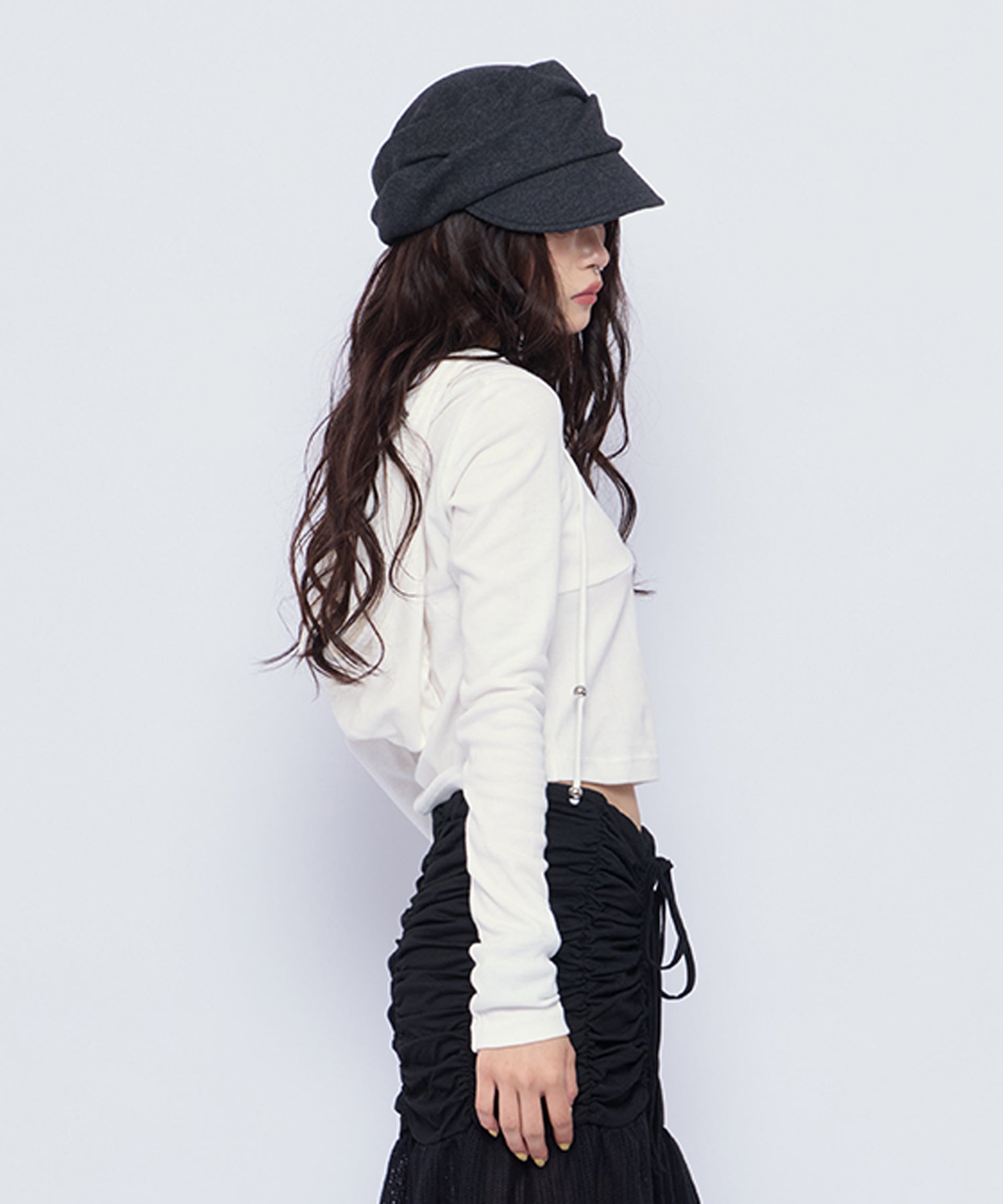 MODEL:160cm/COLOR:WHT/SIZE:F