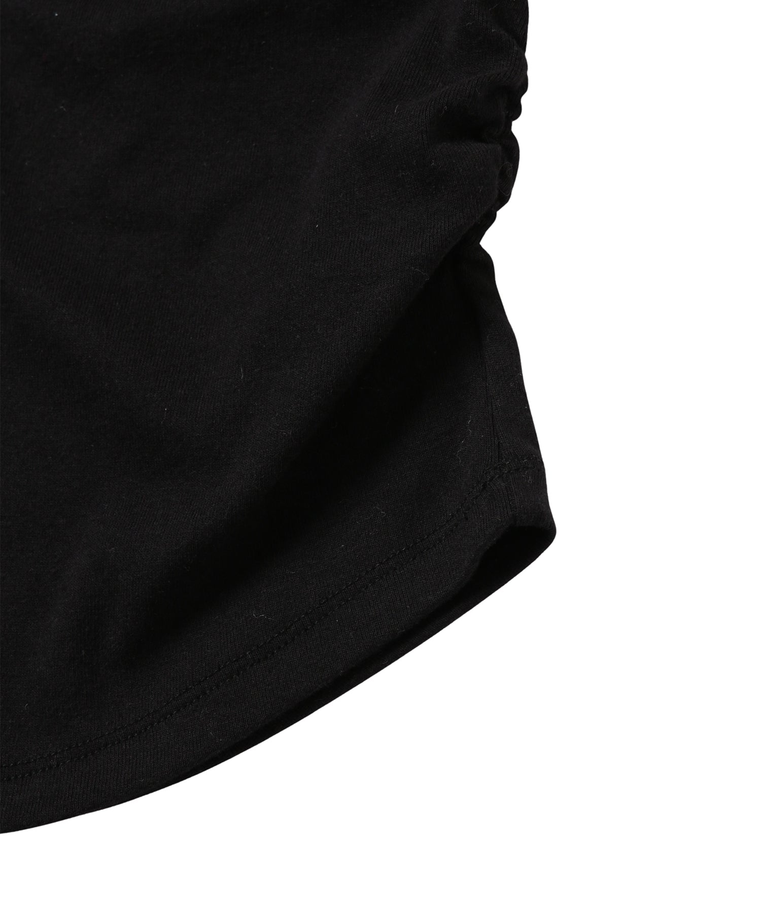 Lip-Layered Hooded Top