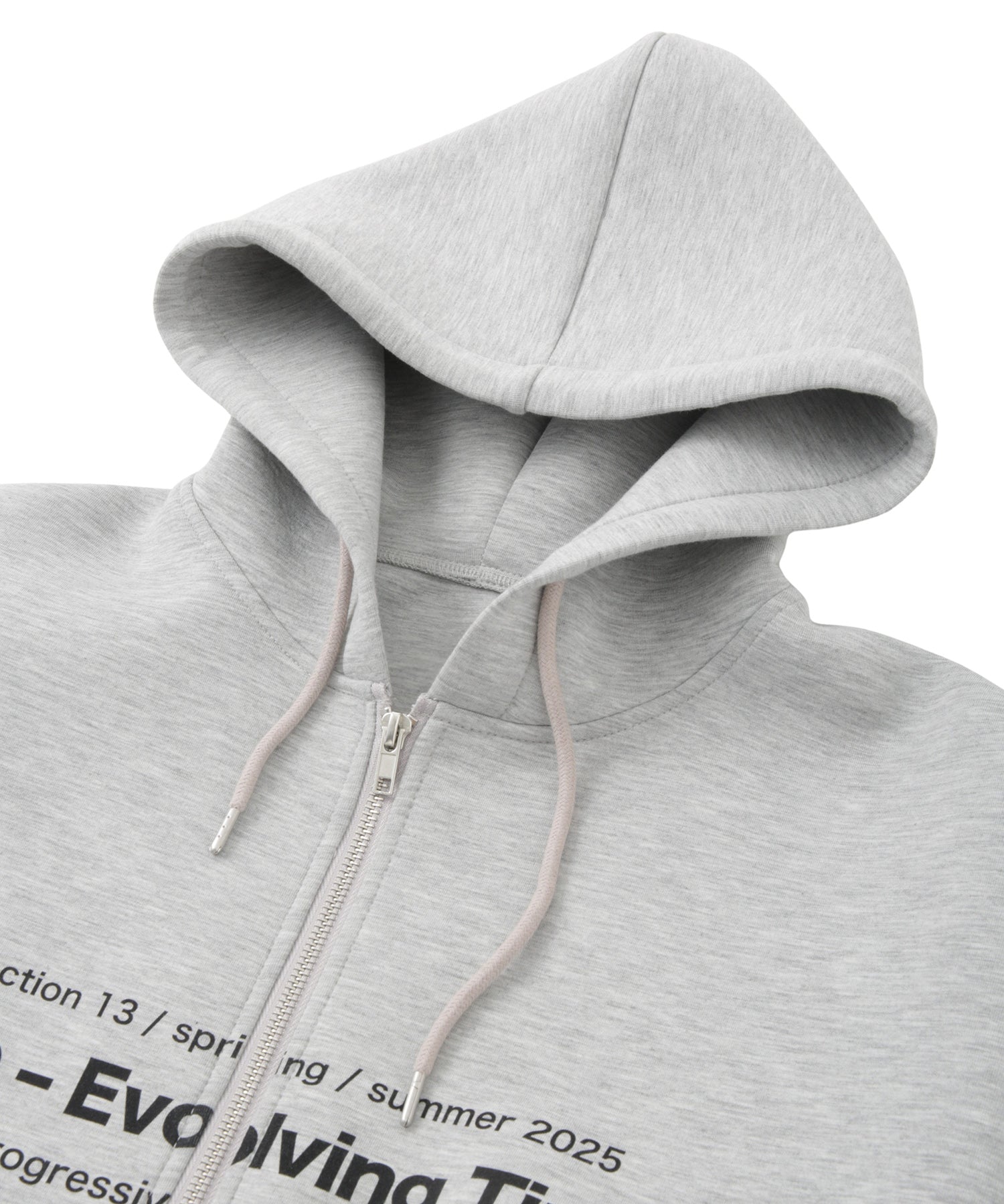 オーバーサイズロゴジップフーディ