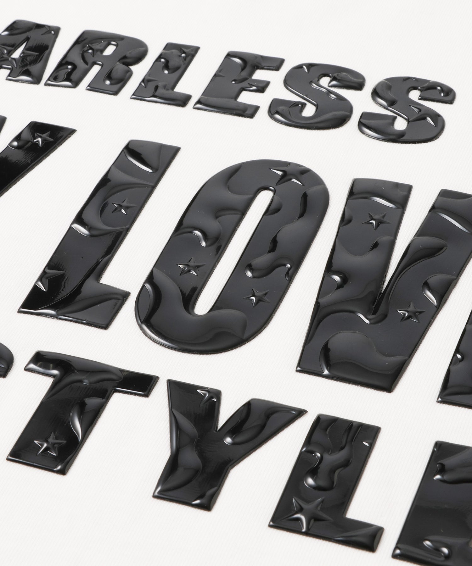 Raised Block Text Tee