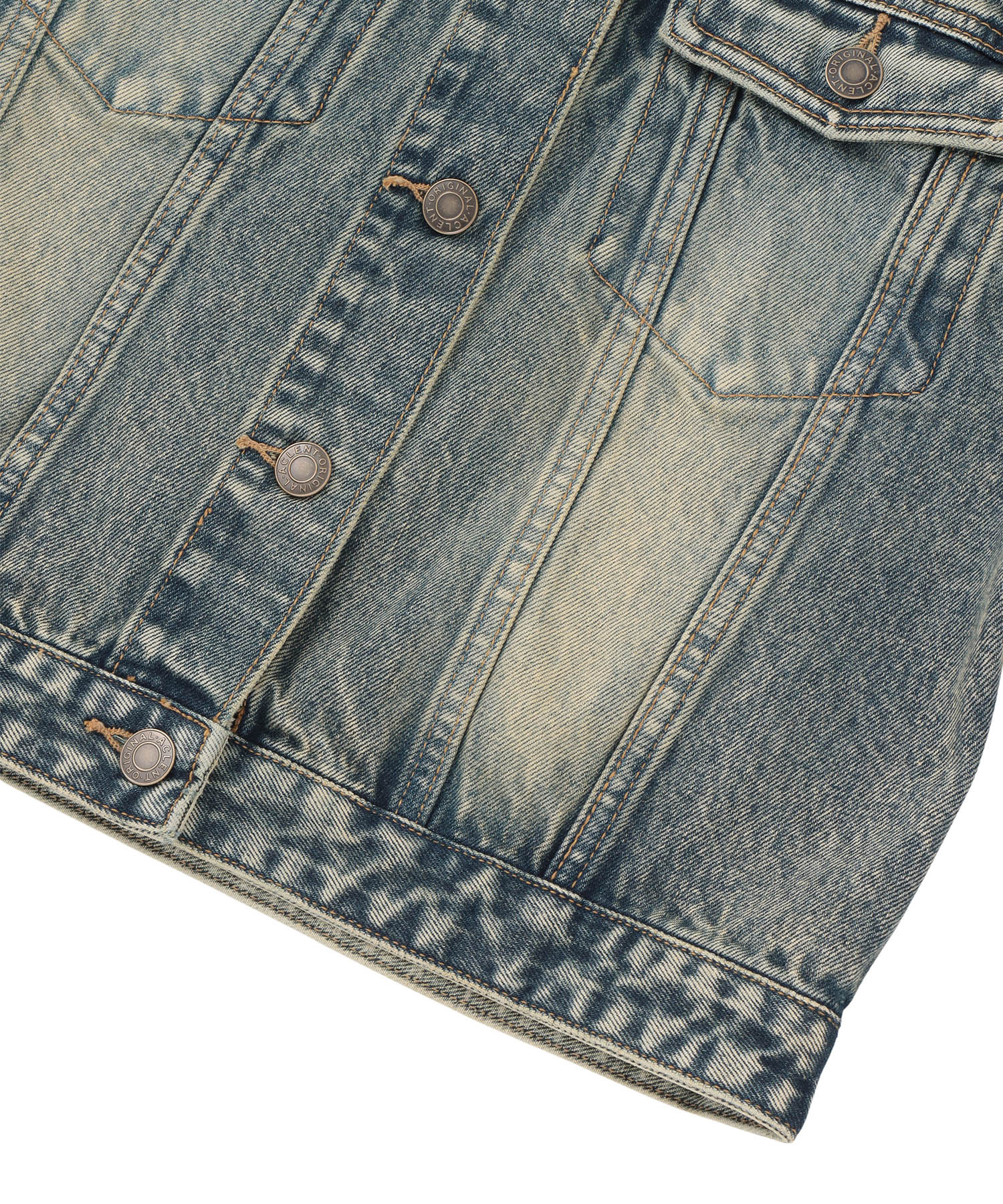 ヴィンテージベーシックデニムジャケット