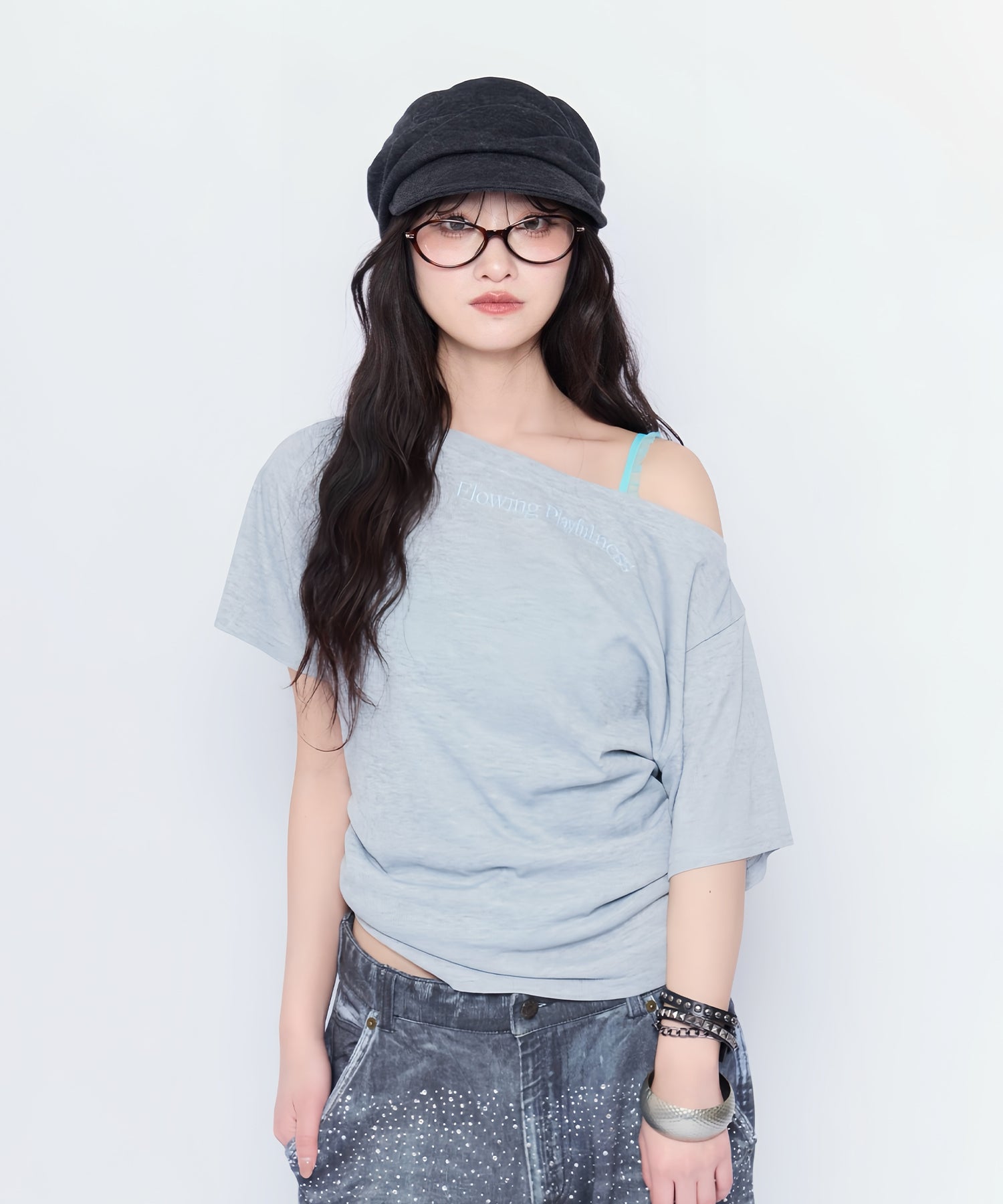 MODEL:155cm/COLOR:GRY/SIZE:F