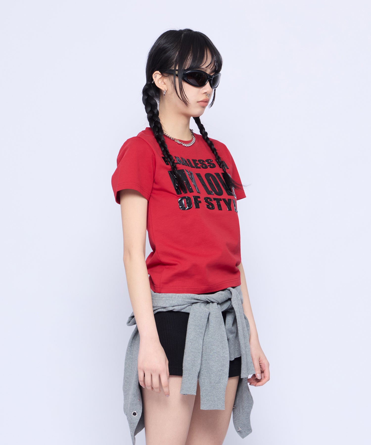 MODEL:172cm/COLOR:RED/SIZE:F