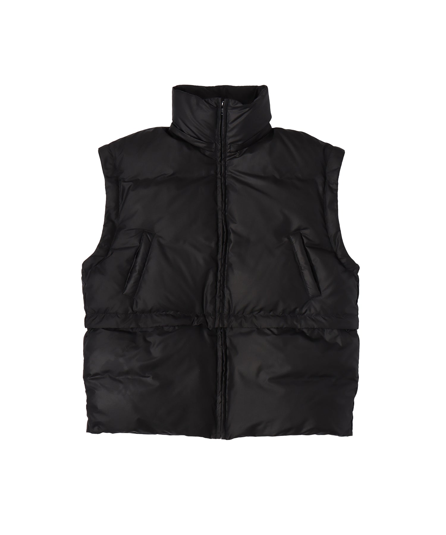 マルチウェイフーデッドダウンジャケット