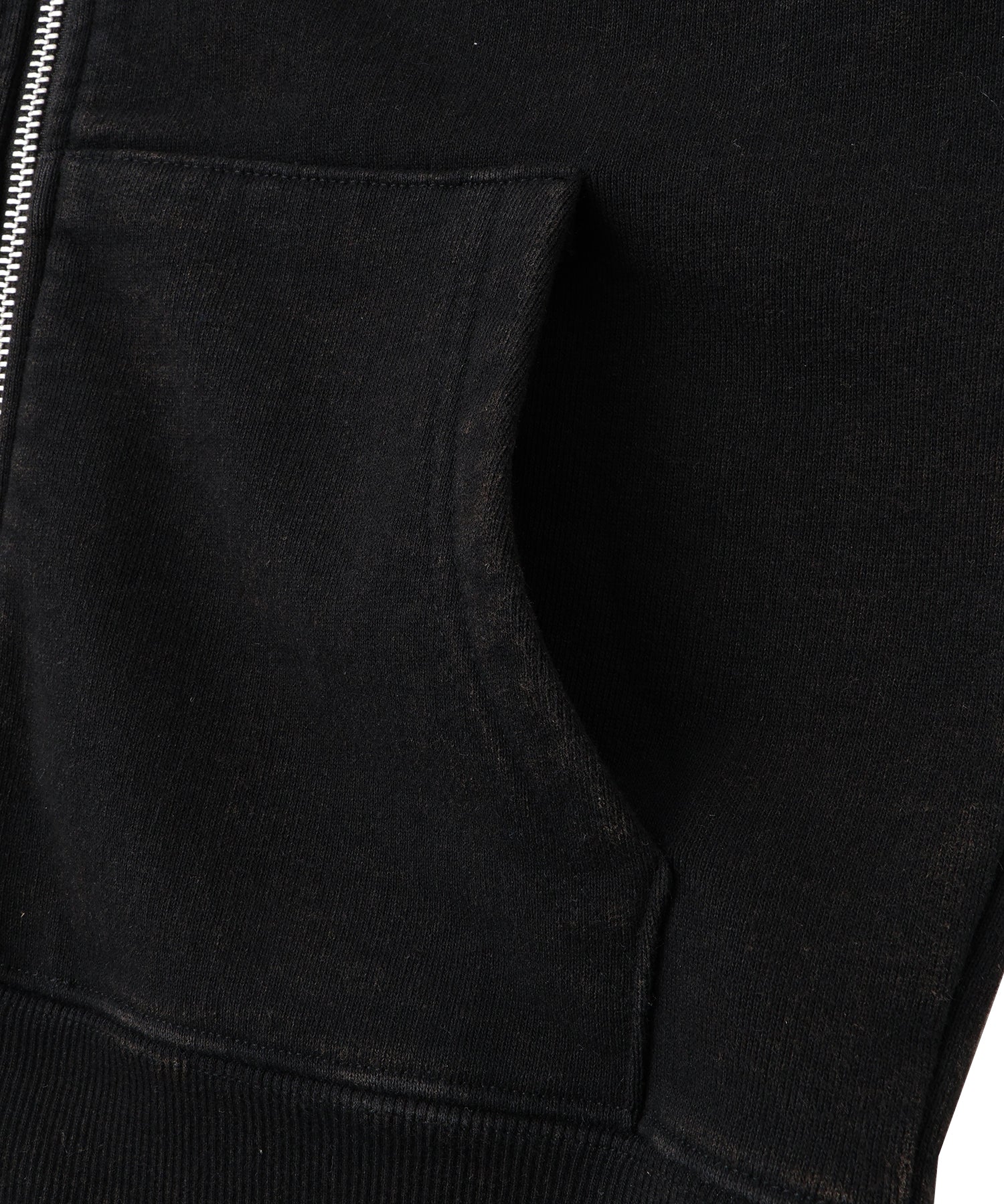 Compact Scarf Zip Hoodie