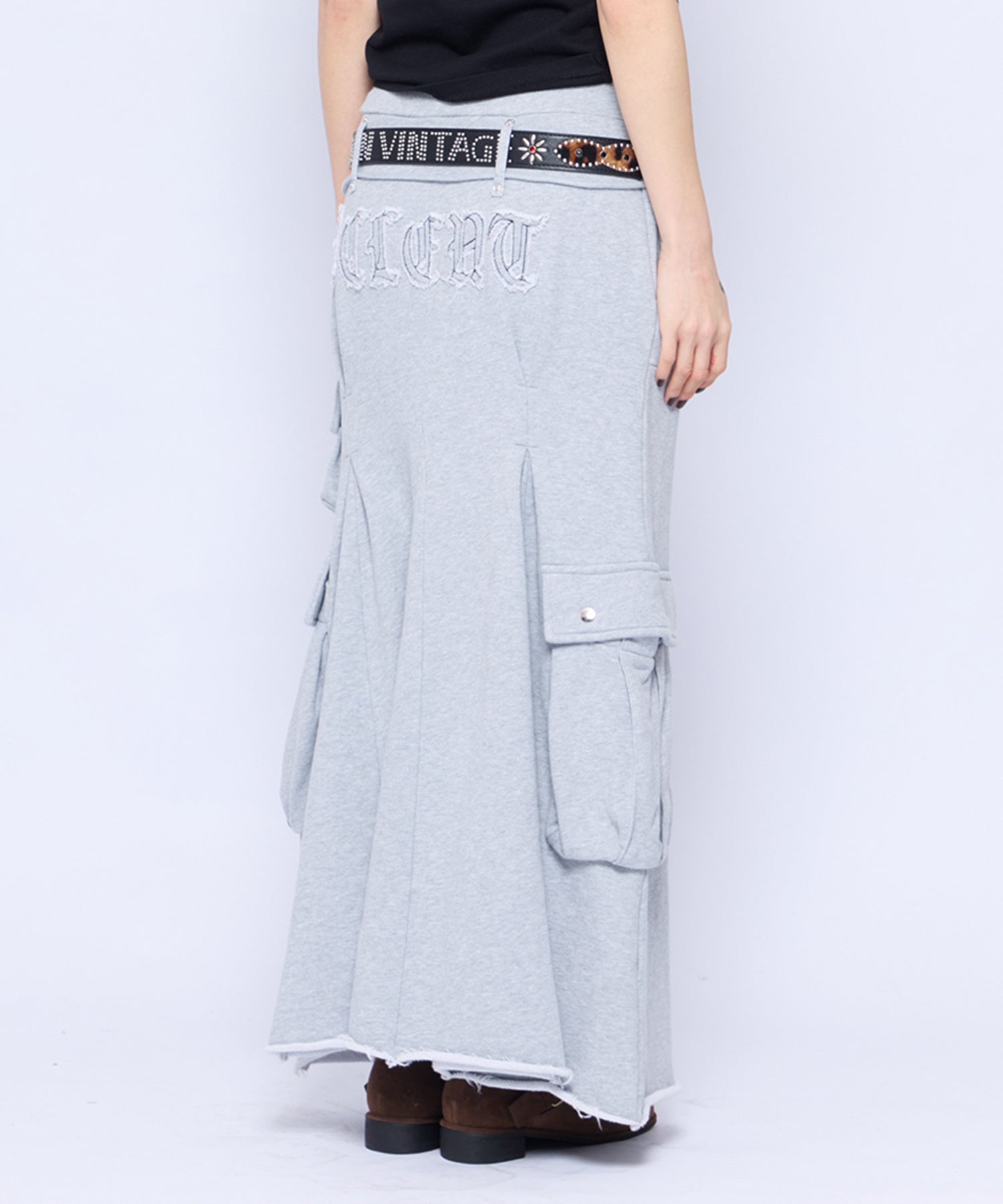 MODEL:168cm/COLOR:GRY/SIZE:F