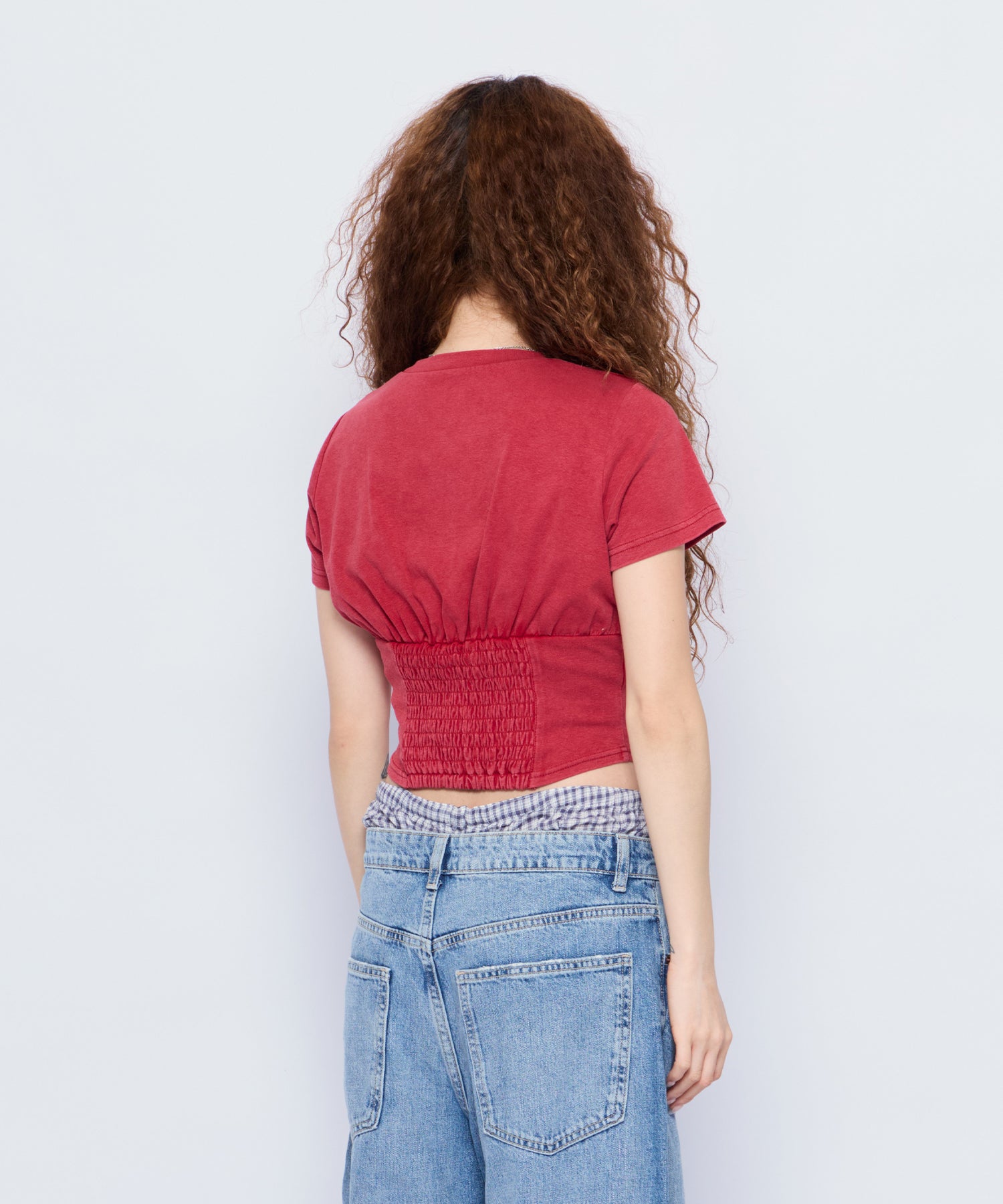 MODEL:168cm/COLOR:RED/SIZE:F
