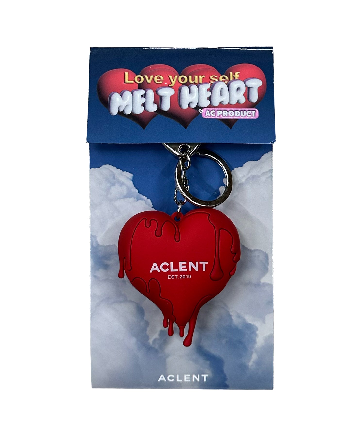 ドリップハートラバーキーホルダー